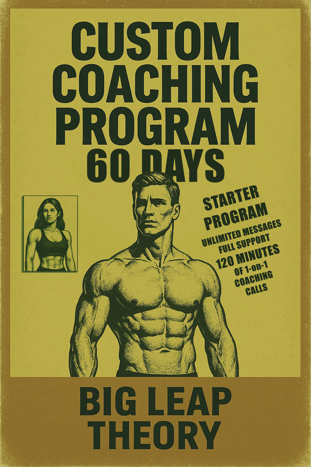 Starter Program: 60 Days of Transformation Coaching – Includes 120 minutes of 1-on-1 Calls