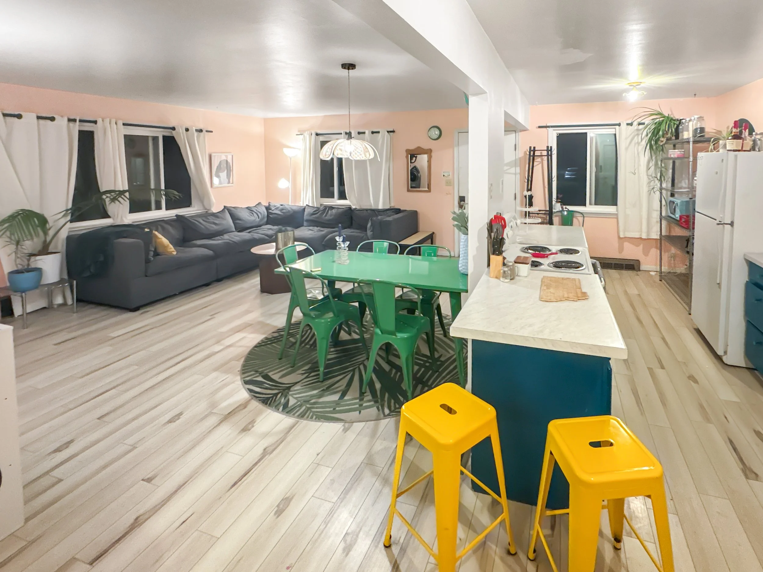 Sunny Open Living Room