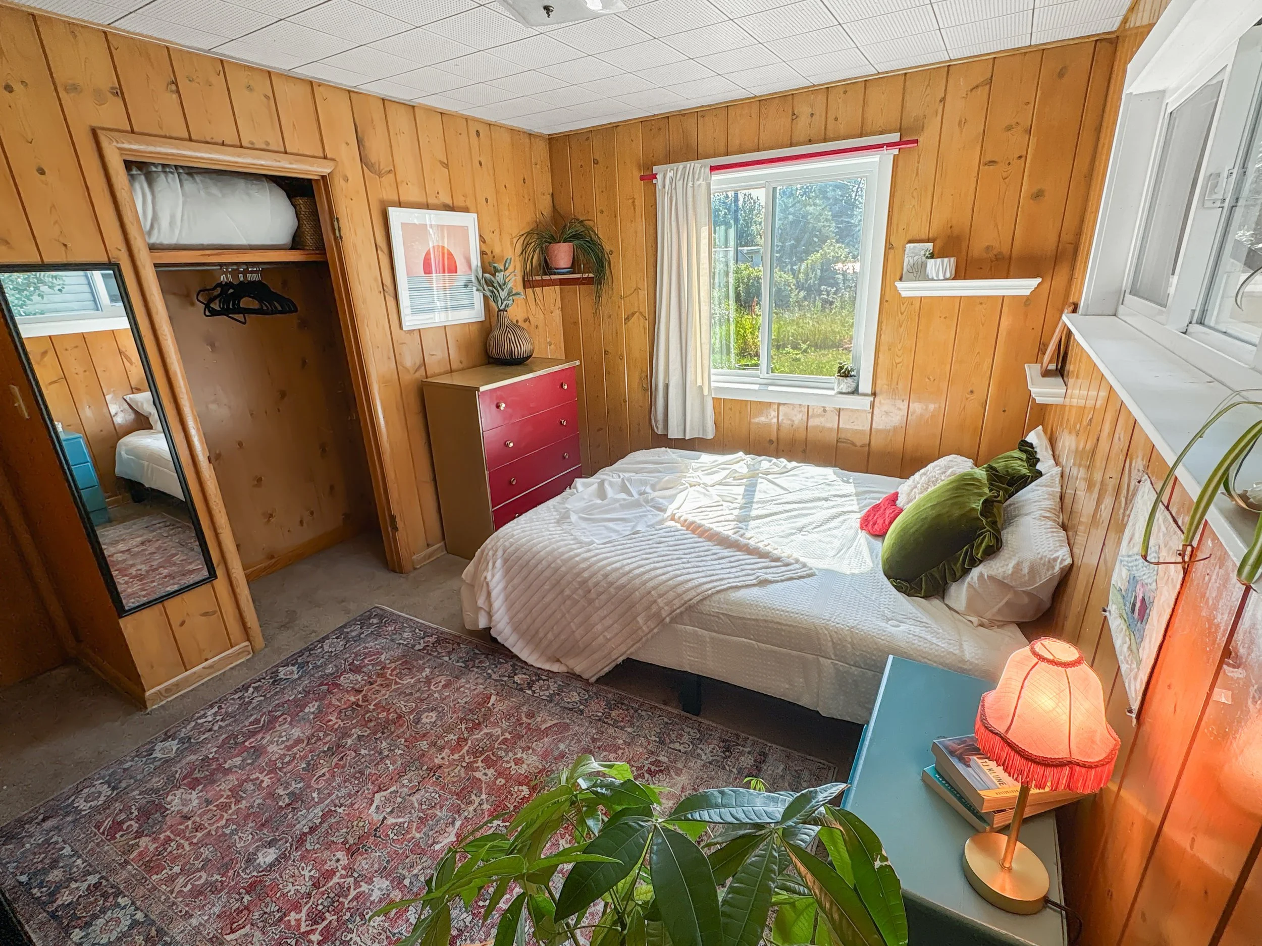 Cabin-Style Bedroom One