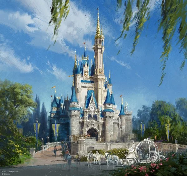 A Fresh Coat of Magic: Cinderella Castle's New Classic Colors