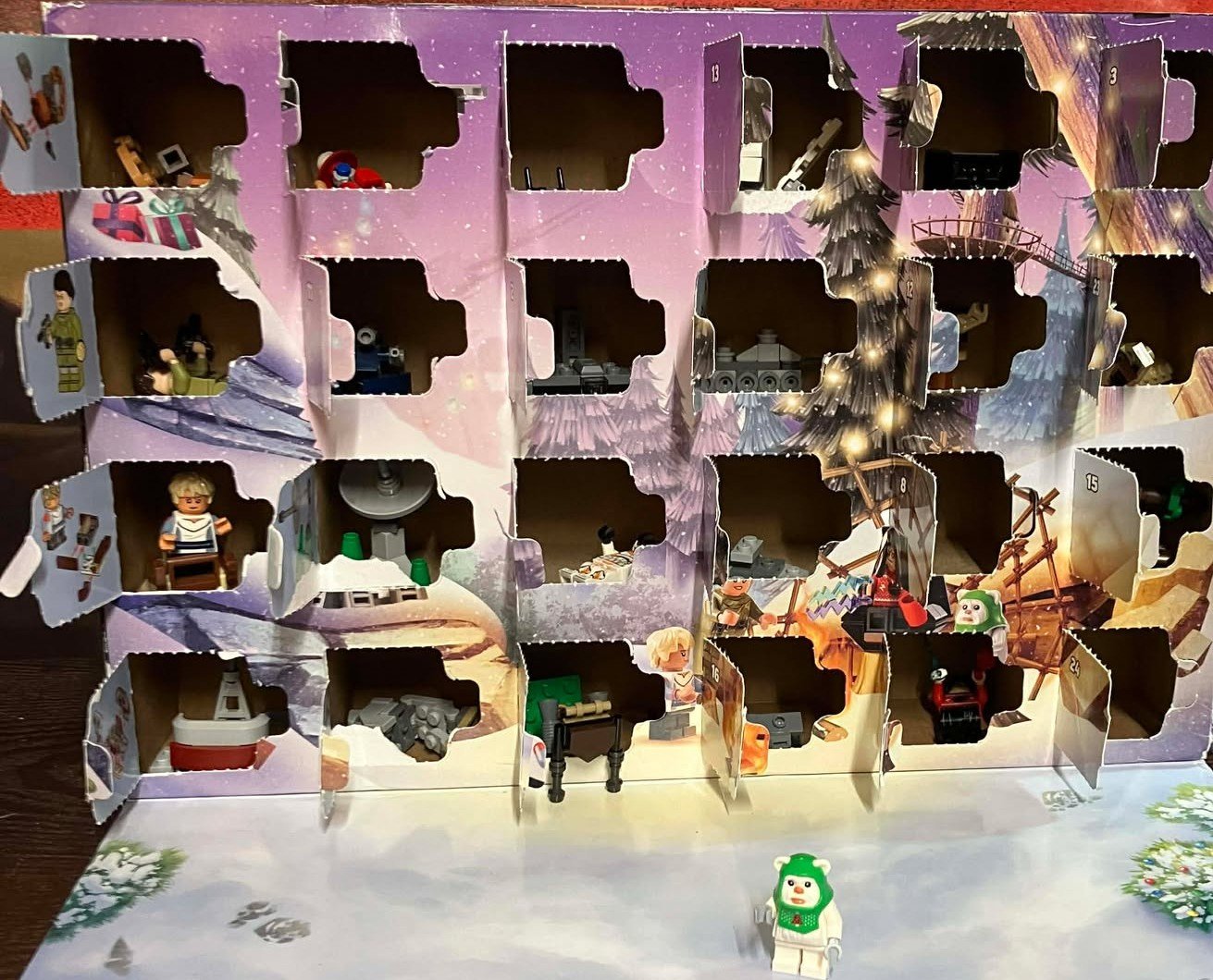 Day 24-Unwrapping the Galaxy with The Disney Nerds: A Daily Adventure with the LEGO Star Wars Advent Calendar!