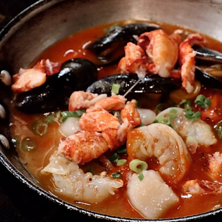 Cooking you up the freshest seafood around. Book your reservations with us for OGUNQUITFEST this weekend! #oldvillageinnogunquit