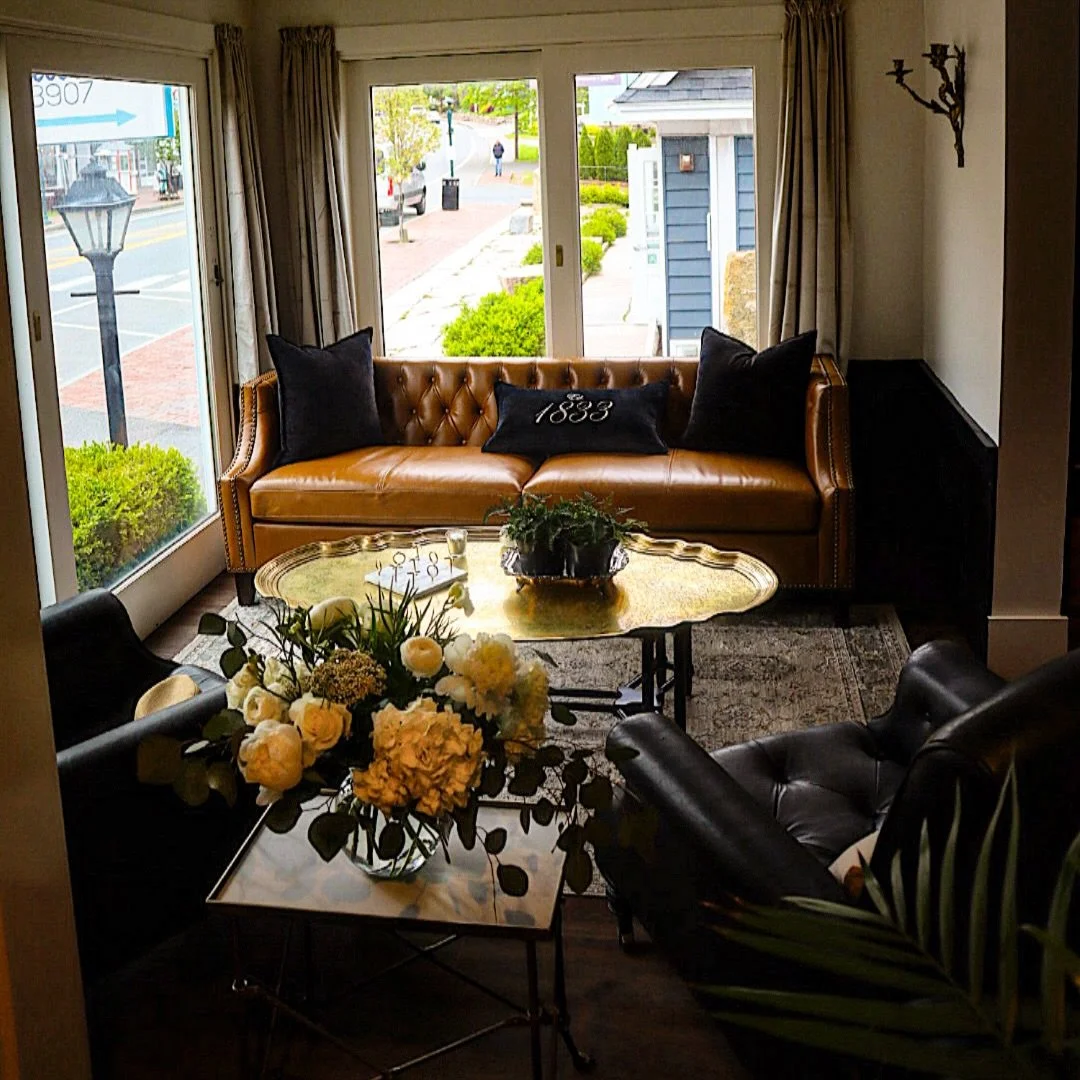 The sun is shining, and the snow is melting. We are very happy and ready for tonight! #oldvillageinnogunquit