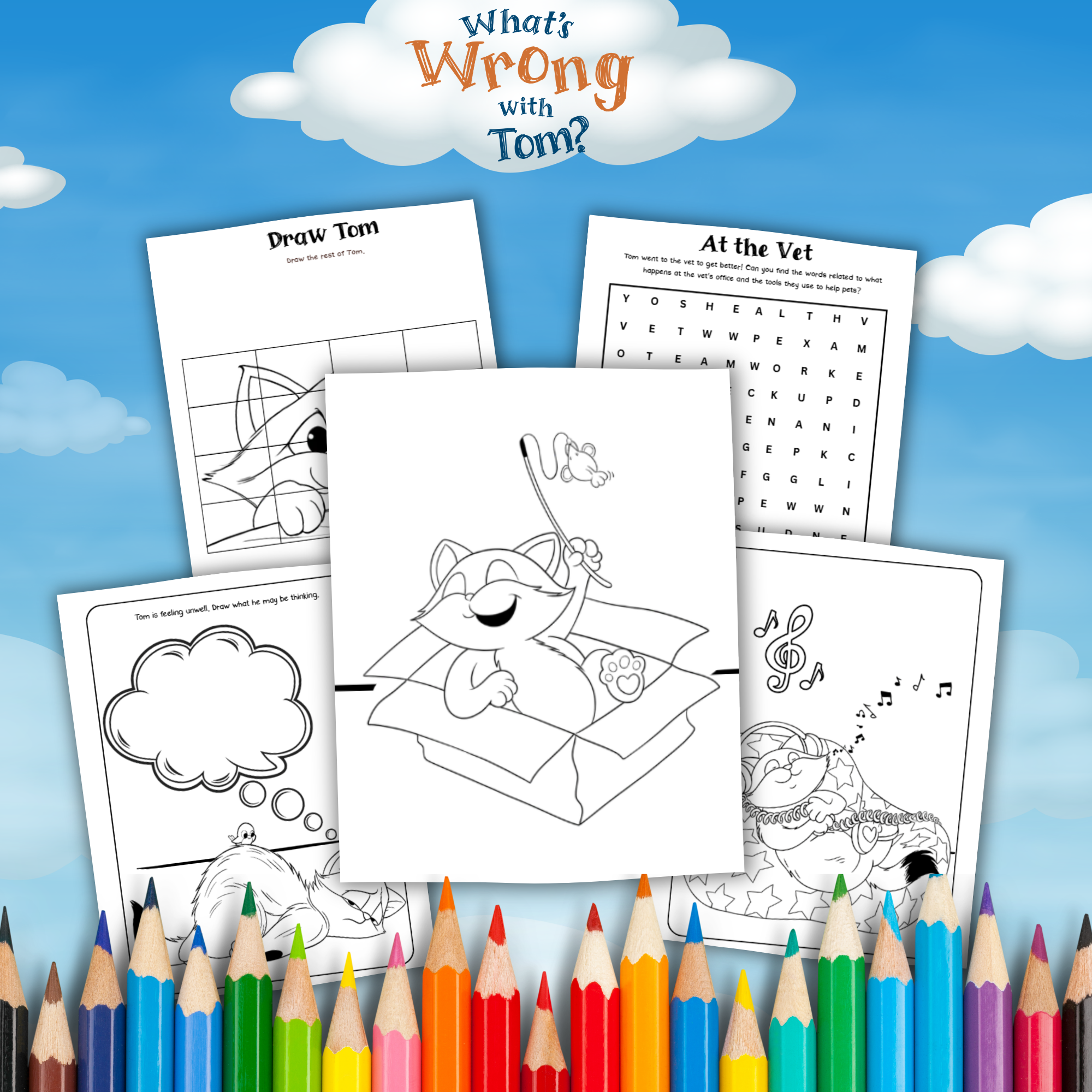 FREE Coloring and Activity Pages