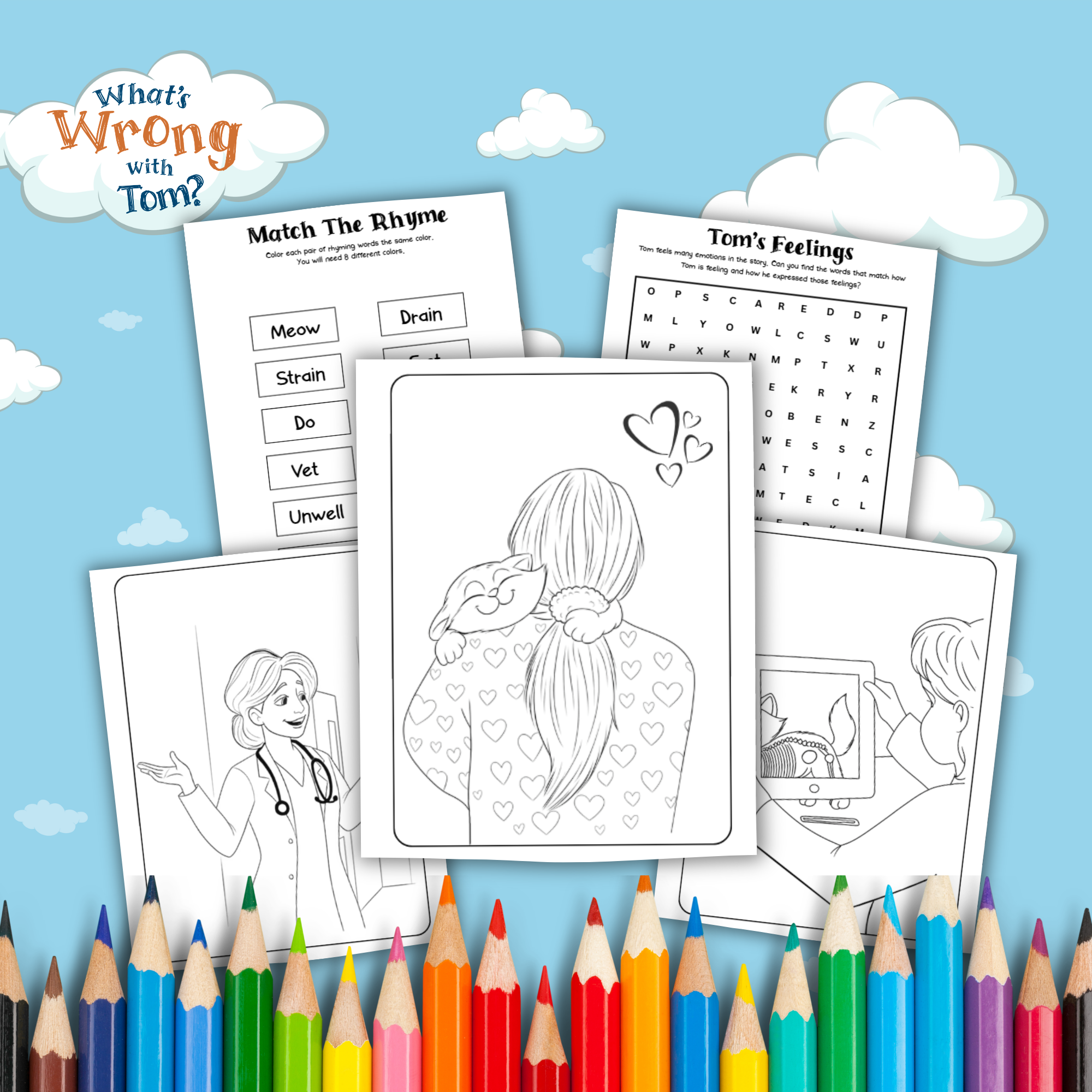 FREE Coloring and Activity pages