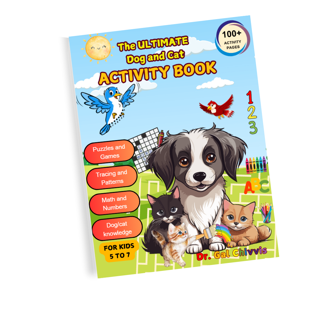 The Ultimate Dog and Cat Activity Book for Kids