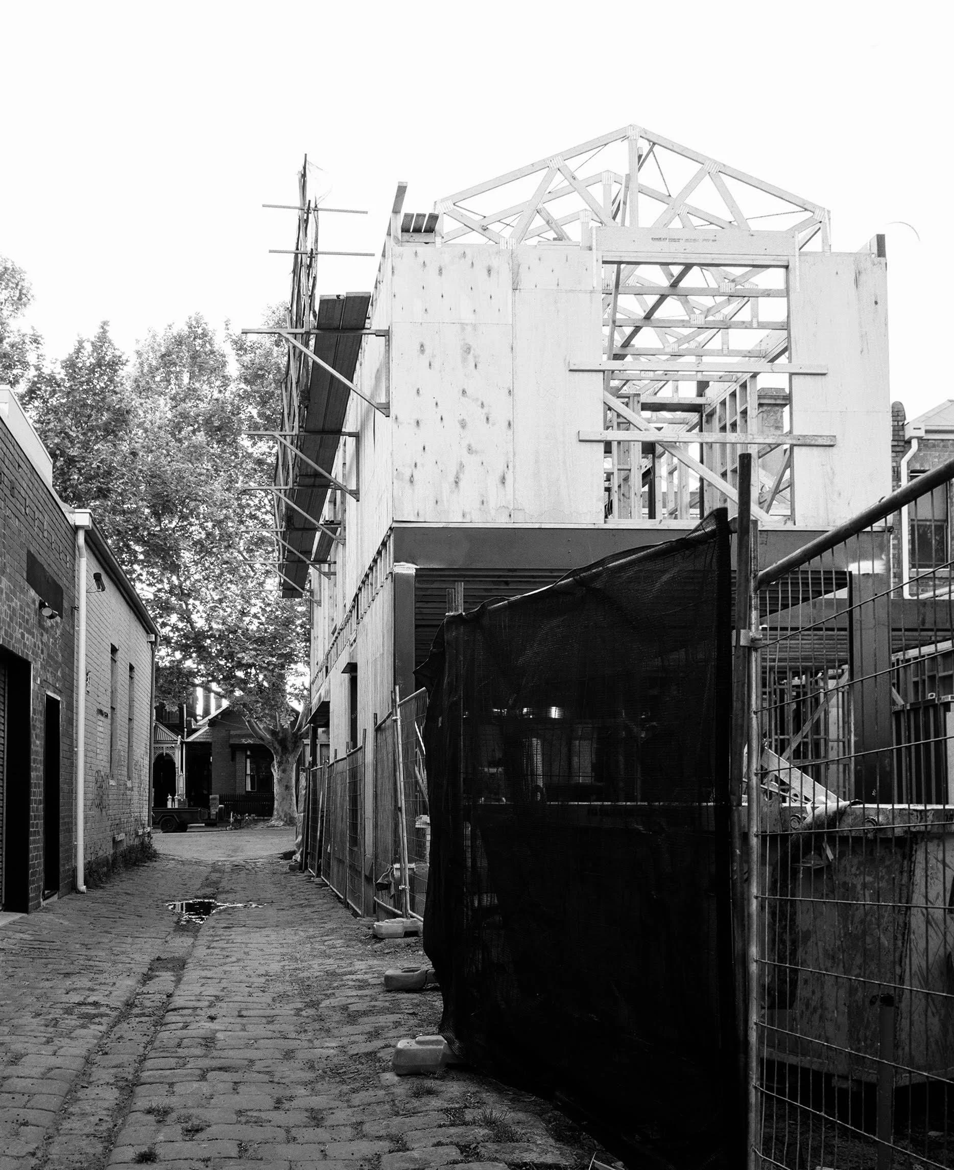 Rae Street - under construction