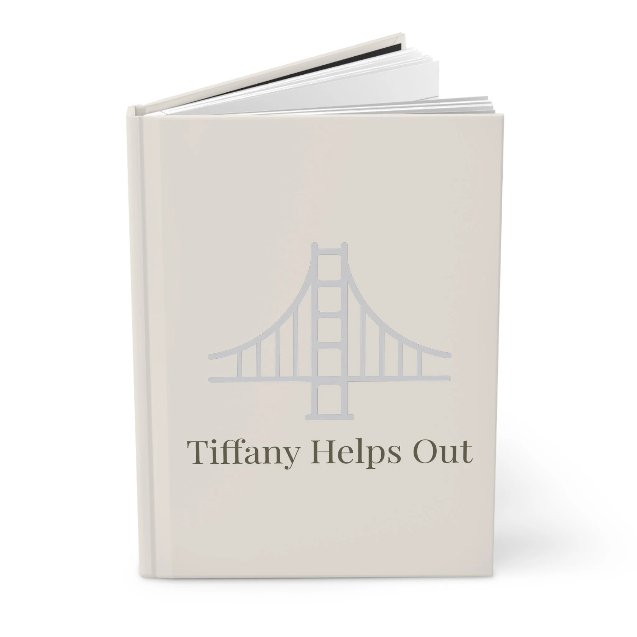 Tiffany Helps Out Hardcover Notebook