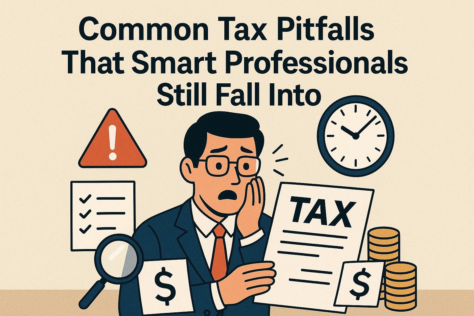 Common Tax Pitfalls That Smart Professionals Still Fall Into