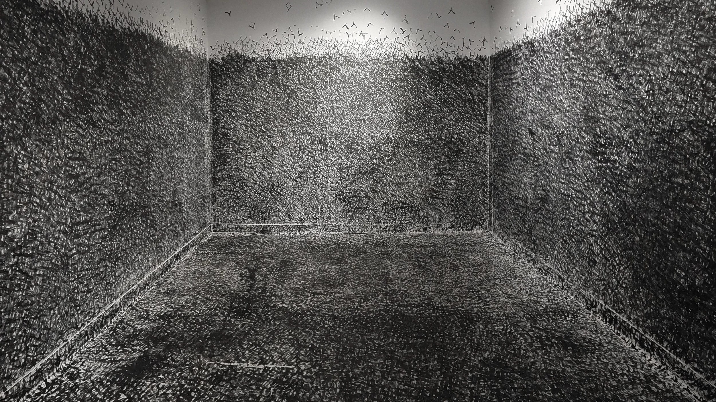 The perform & installation artwork Becoming the many, Becoming the Mass.
