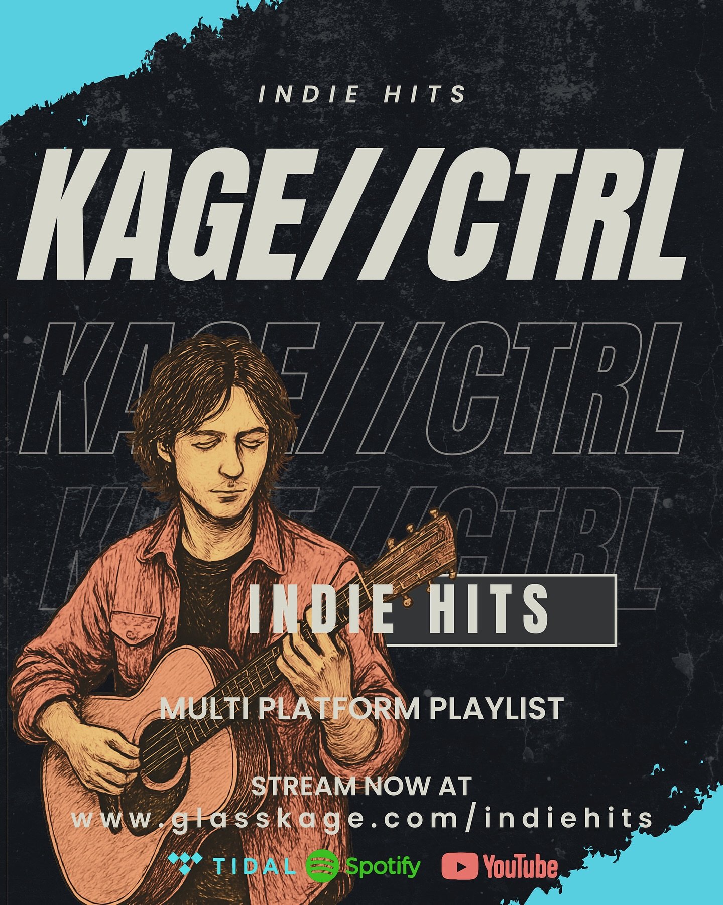 Dive into our ⭐INDIE HITS PLAYLIST⭐ at www.glasskage.com/indiehits and don’t forget to follow our other KAGE//CTRL playlists too! You’ll discover an amazing selection of music that’s curated just for you. We’re constantly upda