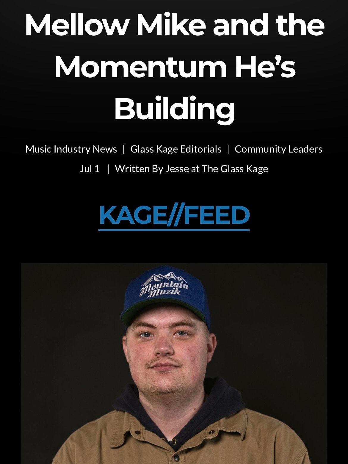 Mellow Mike is a skilled hip hop producer looking to expand his network! Reach out today if you need a solid producer. ⭐⭐⭐⭐⭐ Read the full article here: https://www.glasskage.com/kage/feed-indie-music-culture/mellow-mike-sonic-infrastructure-2025 ⭐⭐⭐