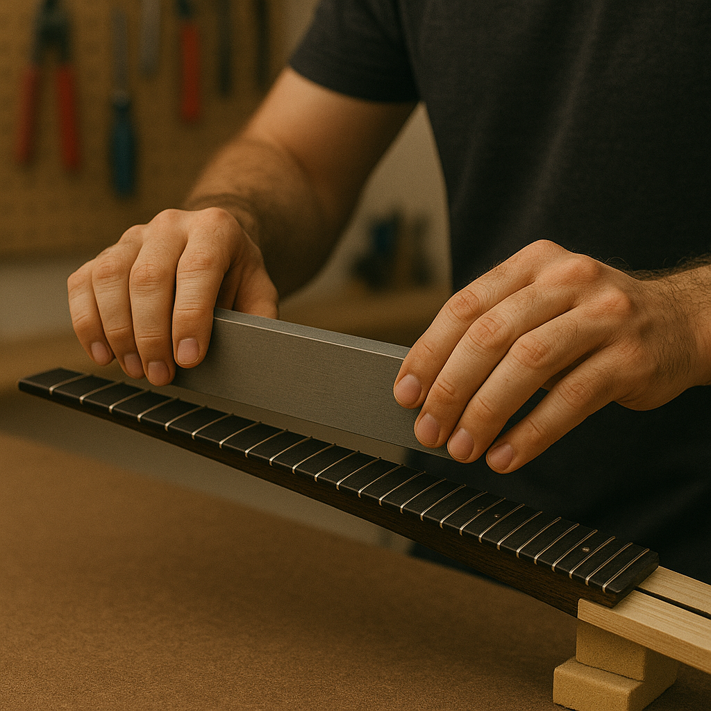 Fret Levelling – Nivelado y Coronato de Trastes