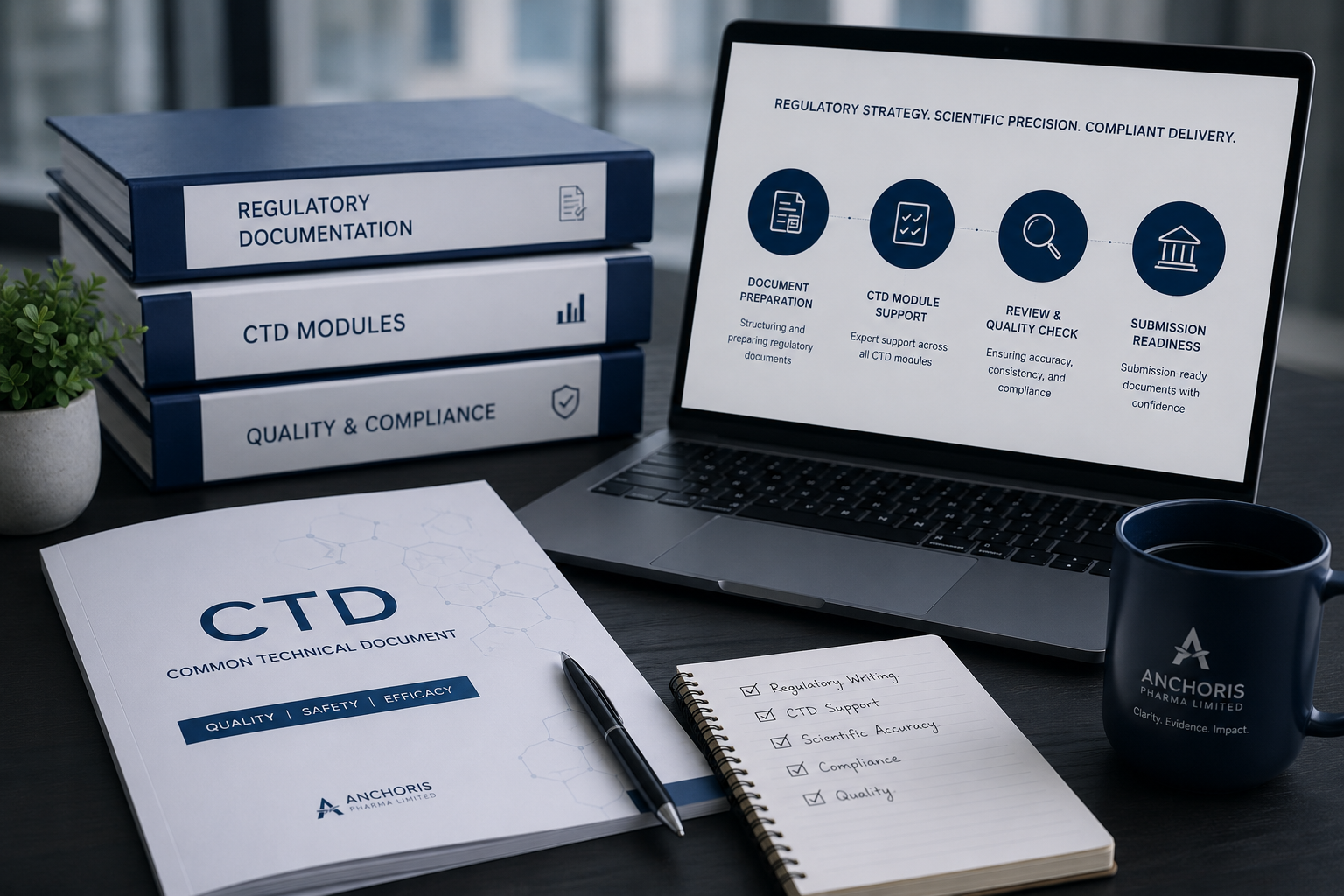 Regulatory Writing & CTD Documentation Support