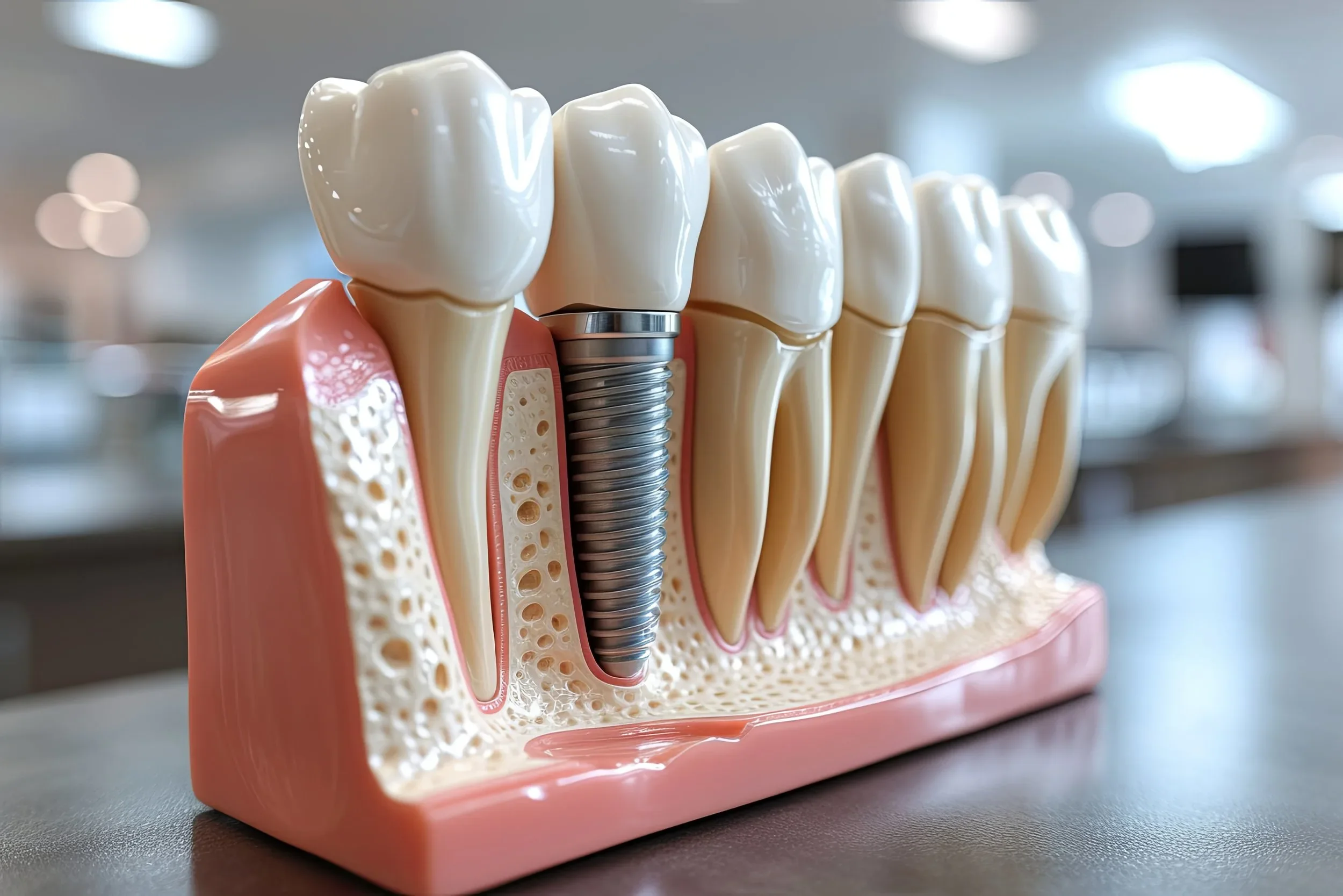 "Dental implant consultation at Dental Experts of Riverside for missing teeth restoration."