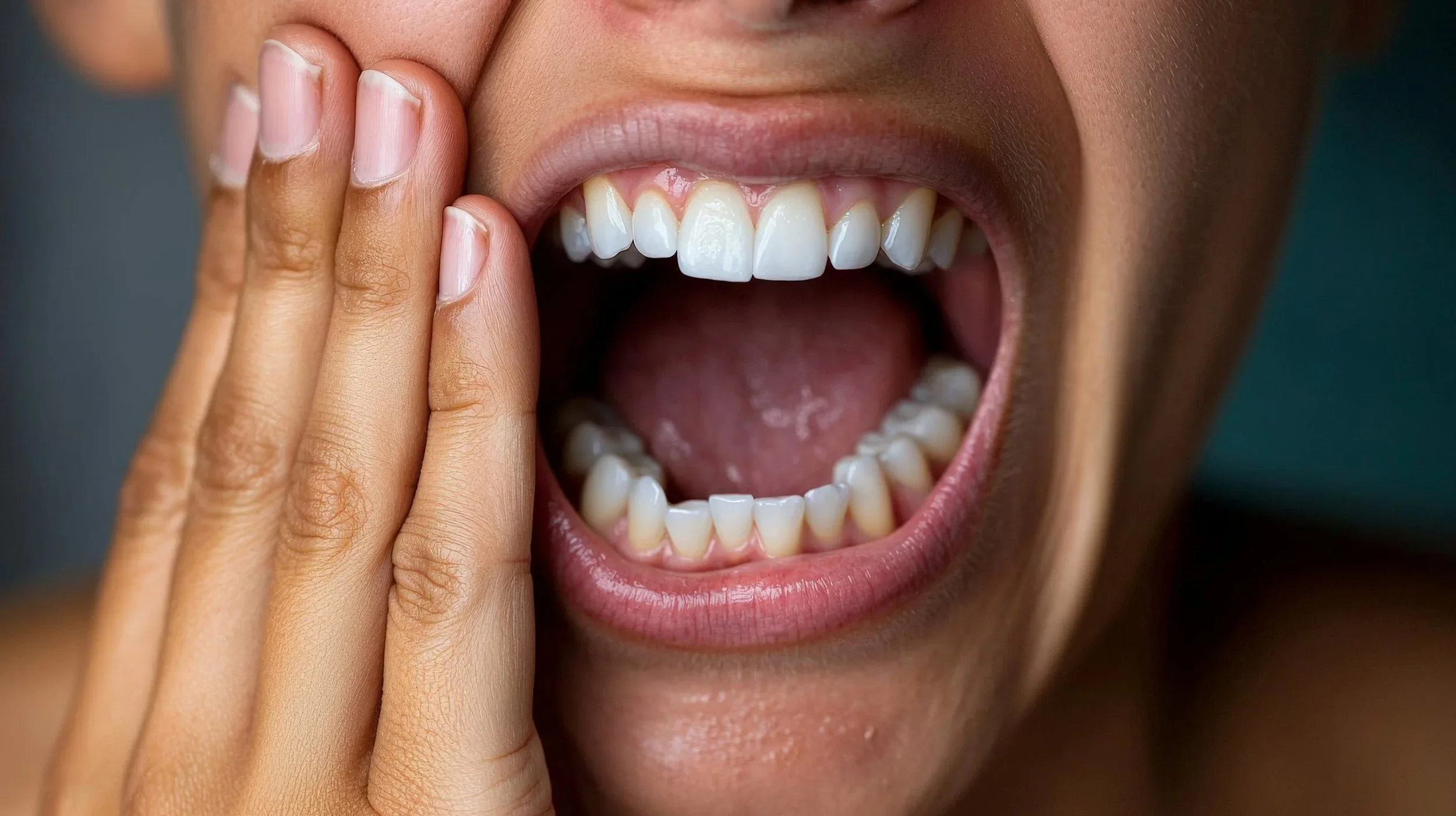 "Patient getting emergency treatment at emergency dentist Riverside"