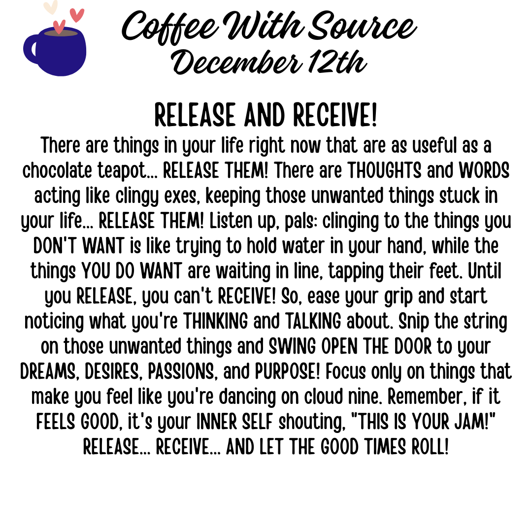 LET GO... LET IN... AND LET THE GOOD TIMES ROLL!