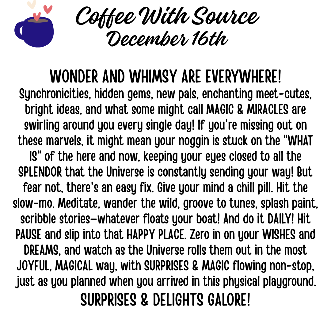 WONDER AND WHIMSY ARE EVERYWHERE!