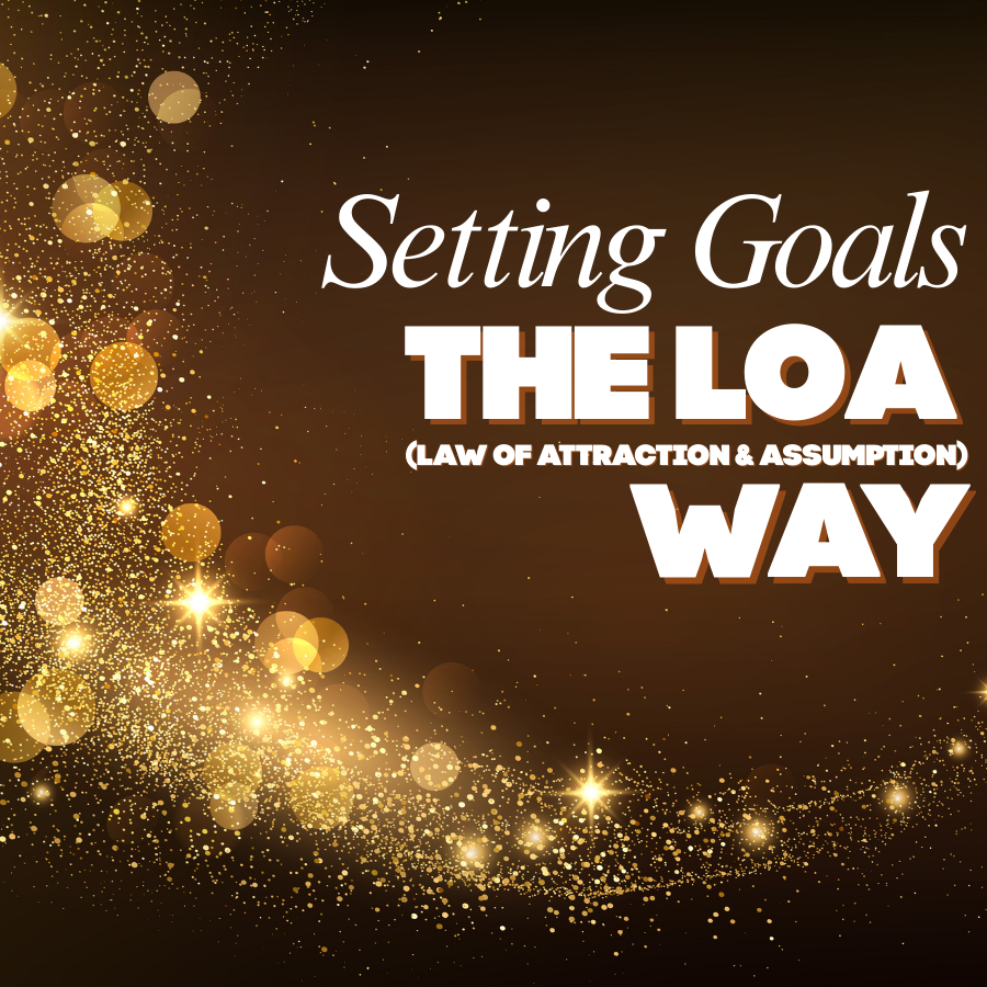 SETTING GOALS THE LOA WAY!🪄🧞‍♀️💫🎉♥️🌟✅🤩