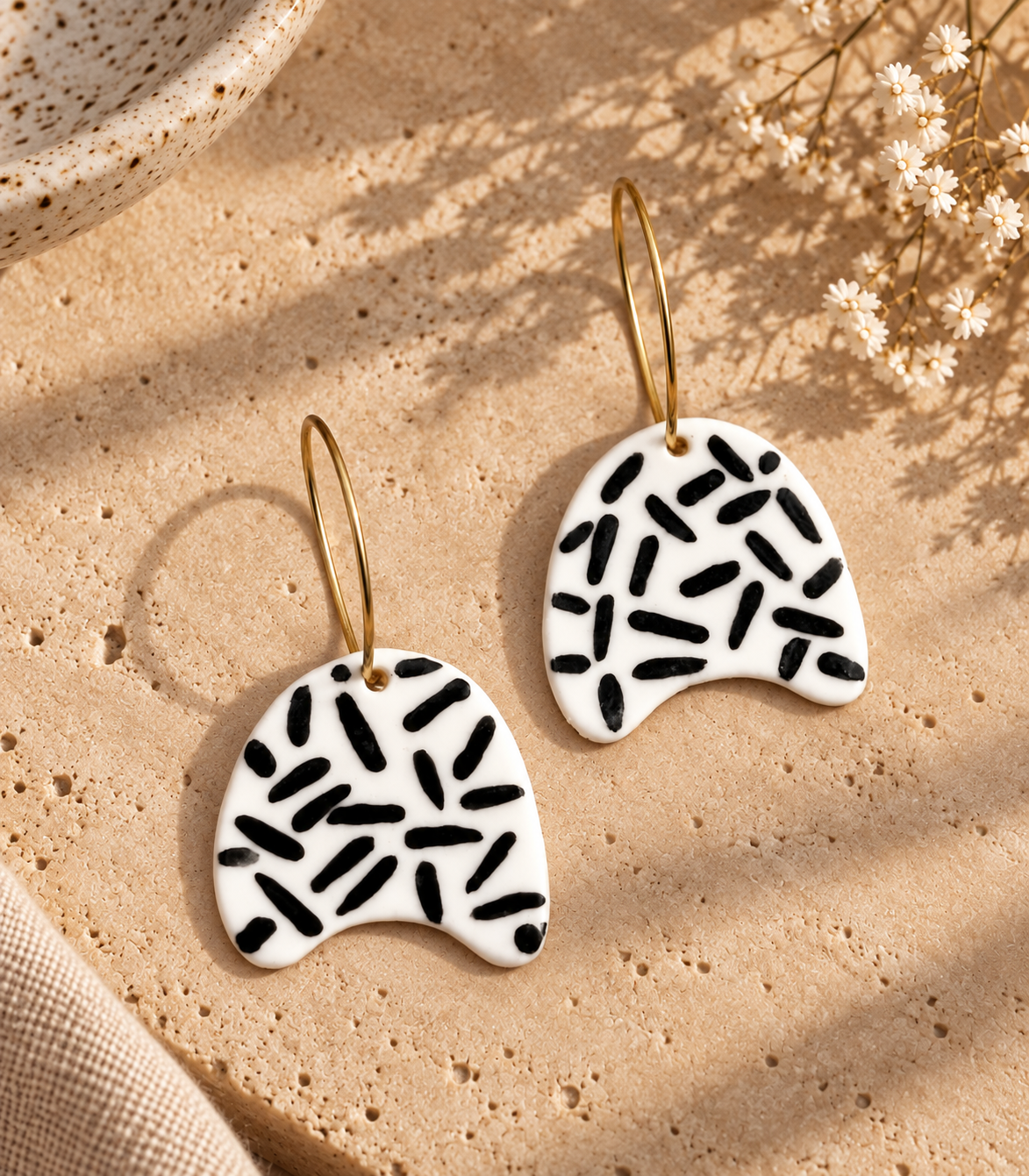 Soft Arch Earrings