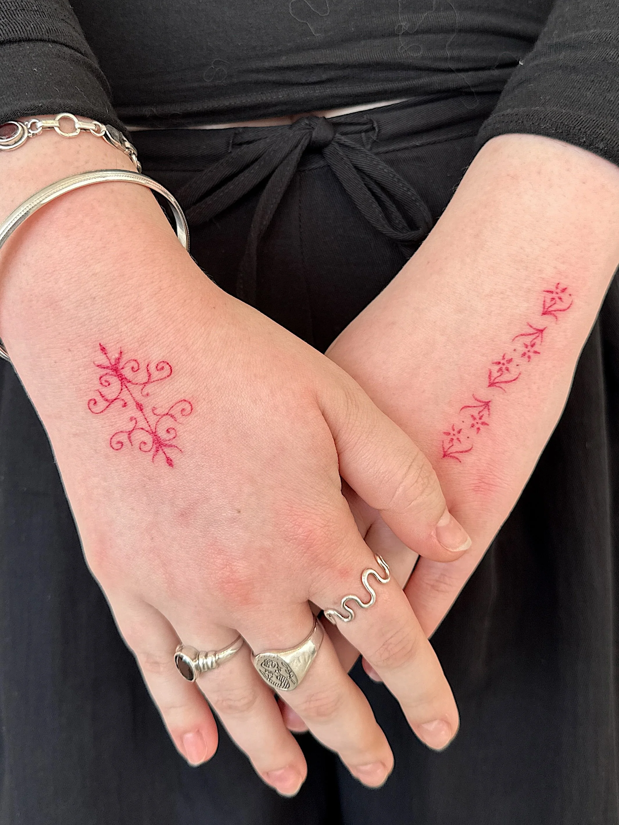 gorgy lil hand tats for Georgia