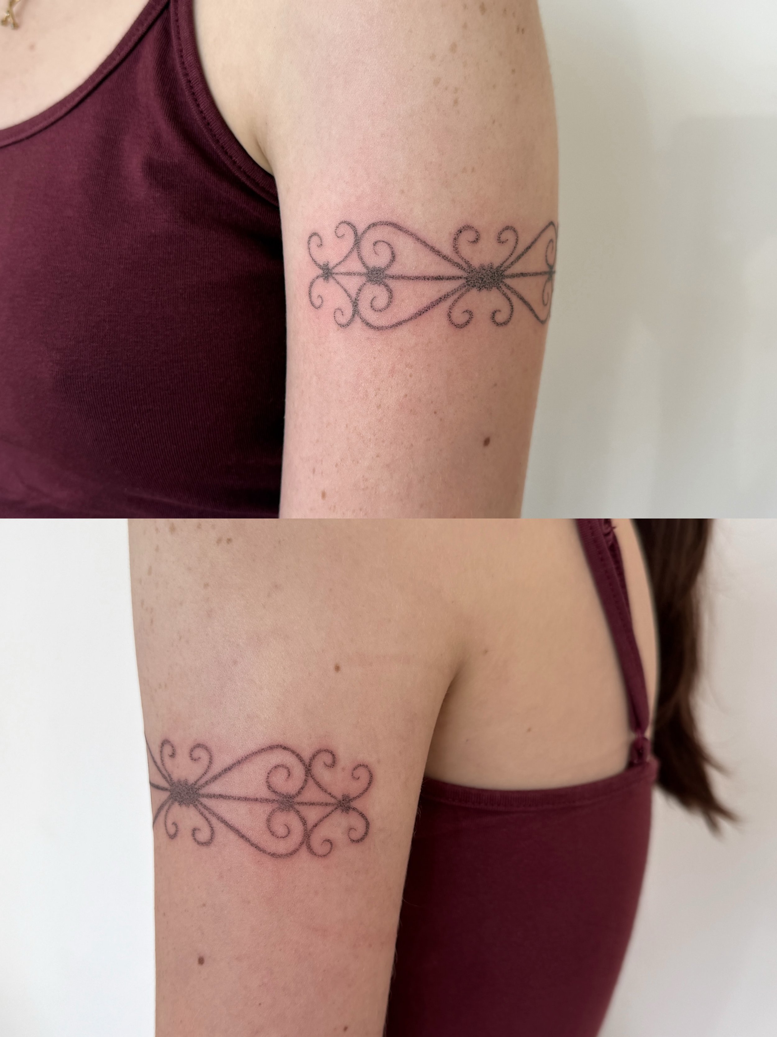 Flash for Mia ~ Her first tattoo mind you !!