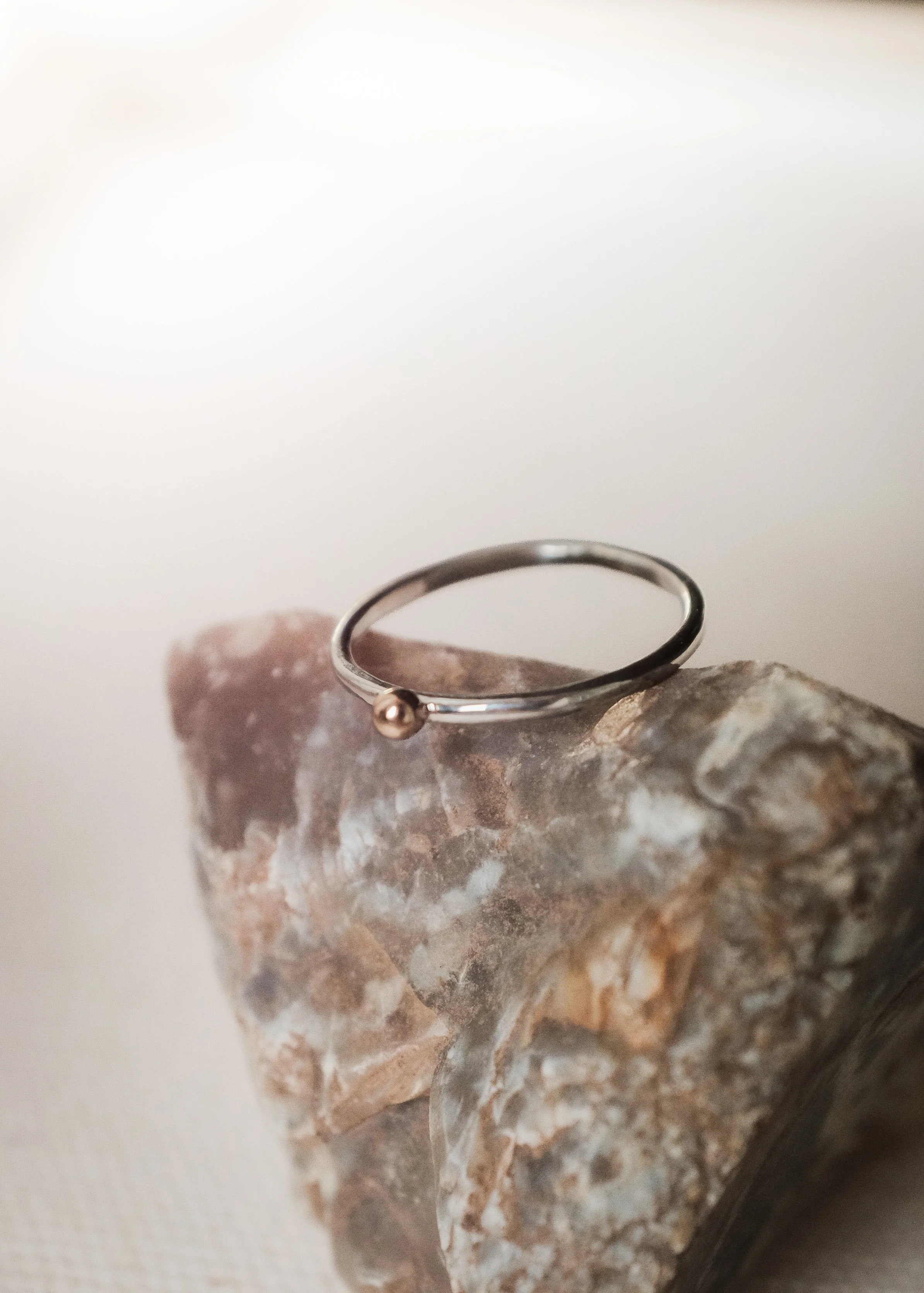 Stackable Rings  - Silver & Gold