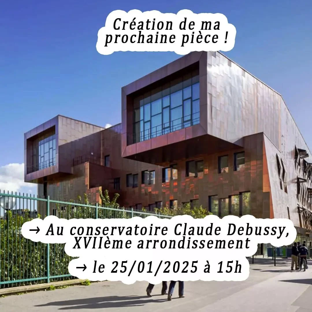 Cr&eacute;ation de ma pi&egrave;ce &quot;Ouverture sur des rythmes euclidiens&quot;, commande de @afeev.association au conservatoire Claude Debussy &agrave; Paris XVIIe en janvier 2025 !

Un immense merci &agrave; @musique_tdm pour avoir accept&eacut