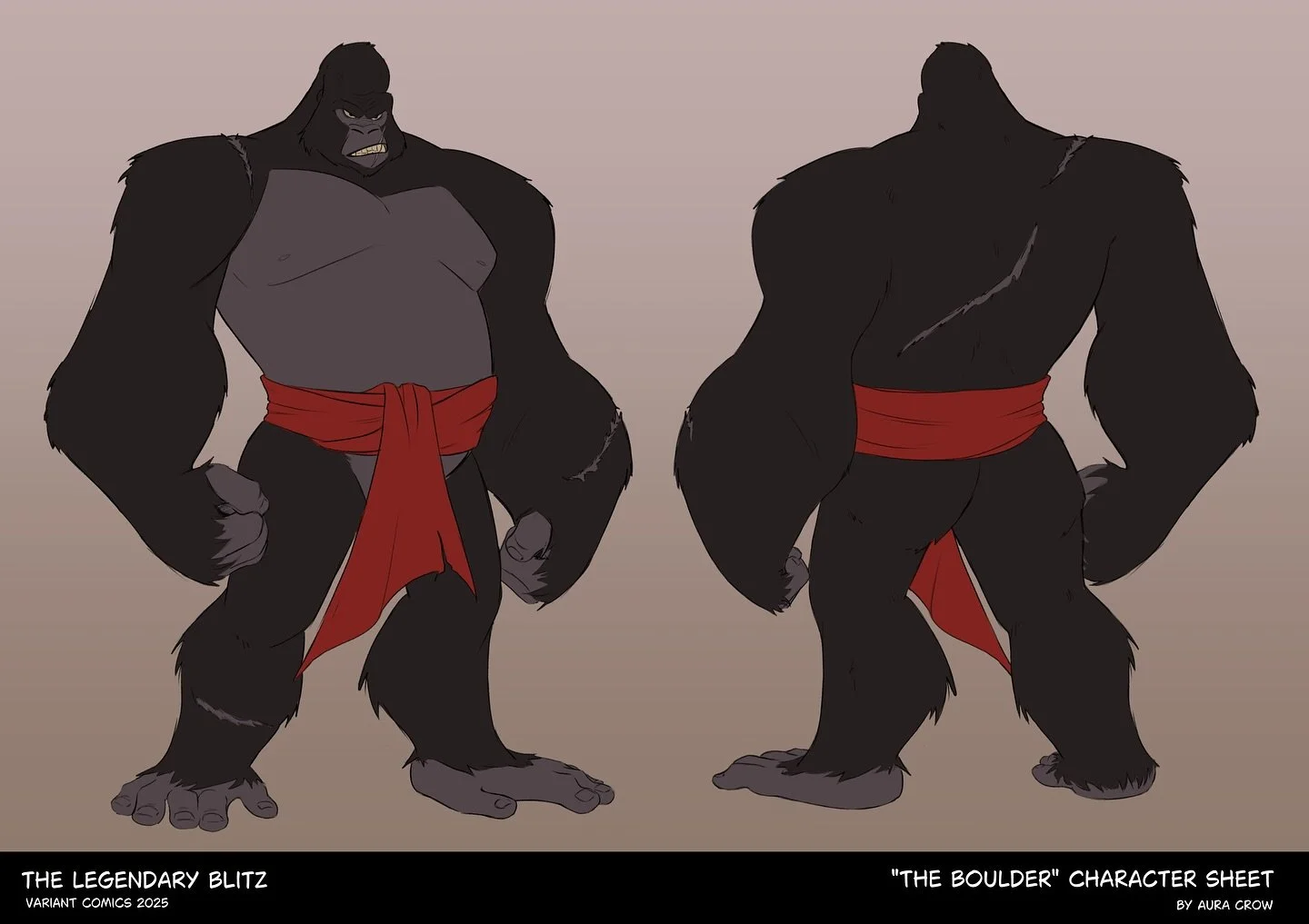 Half man, half gorilla 🦍&mdash; or something far stranger? The Boulder smashes into the pages of The Legendary Blitz Issue #2!💥 Don&rsquo;t miss the revelation that will shake Maytown to its core!🔥

#VariantComics #TheLegendaryBlitz #boulder #gori
