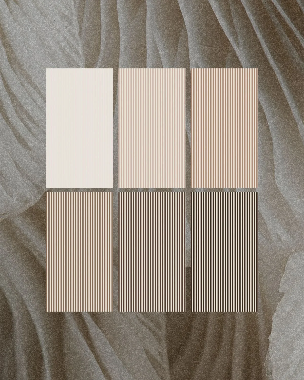 6 Caramel Rosewood Neutrals · Stripe Patterns
