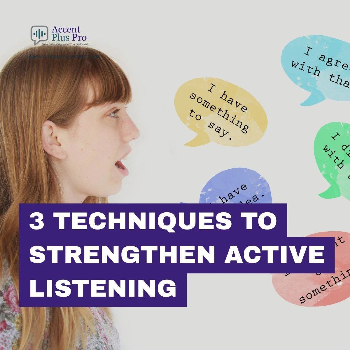 Active listening is one of the most powerful communication skills you can develop and one of the hardest to master.

Here are 3 techniques I teach professionals to improve it:

↦ Mirror and summarize. 
Repeat key points in your own words to show you 