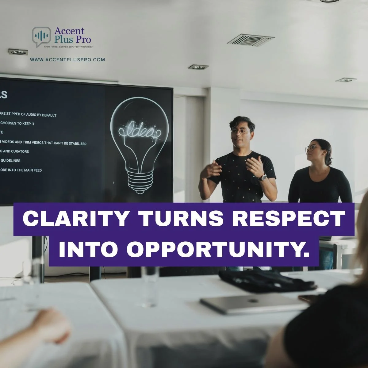 A client preparing for a promotion once told me:

&ldquo;I know my work is strong. But people keep asking me to repeat myself.&rdquo;

The problem wasn&rsquo;t what he said, it was how he said it.

His ideas were sharp, but his words blurred together