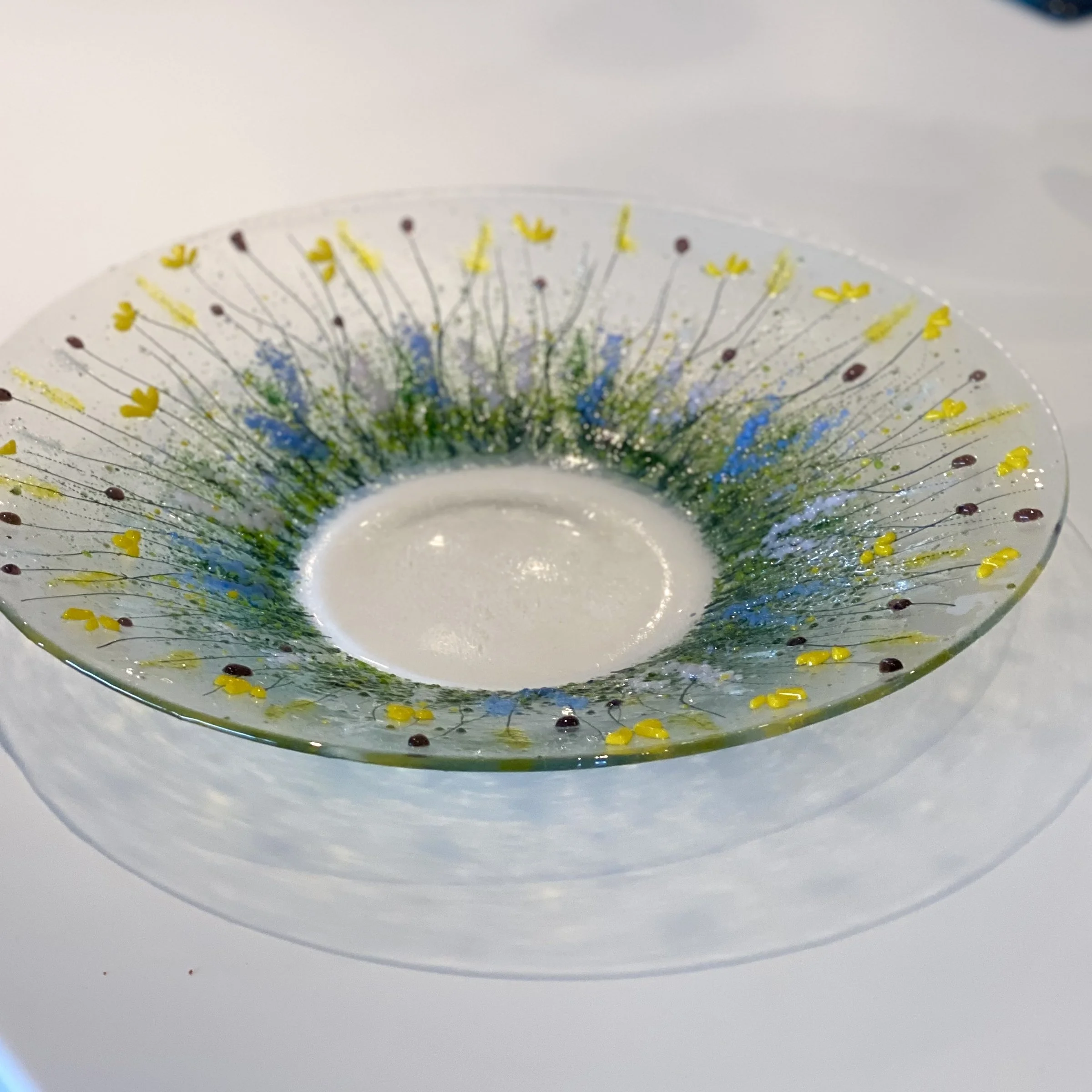 Large Statement Bowl - Spring Colours
