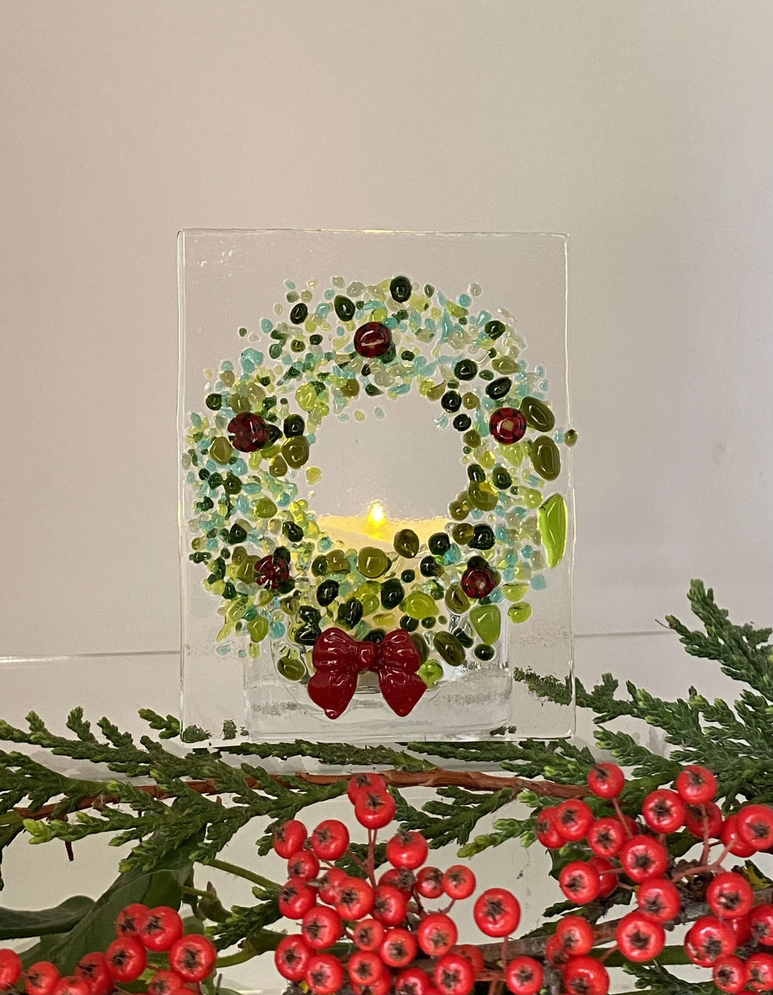 Wreath tealight