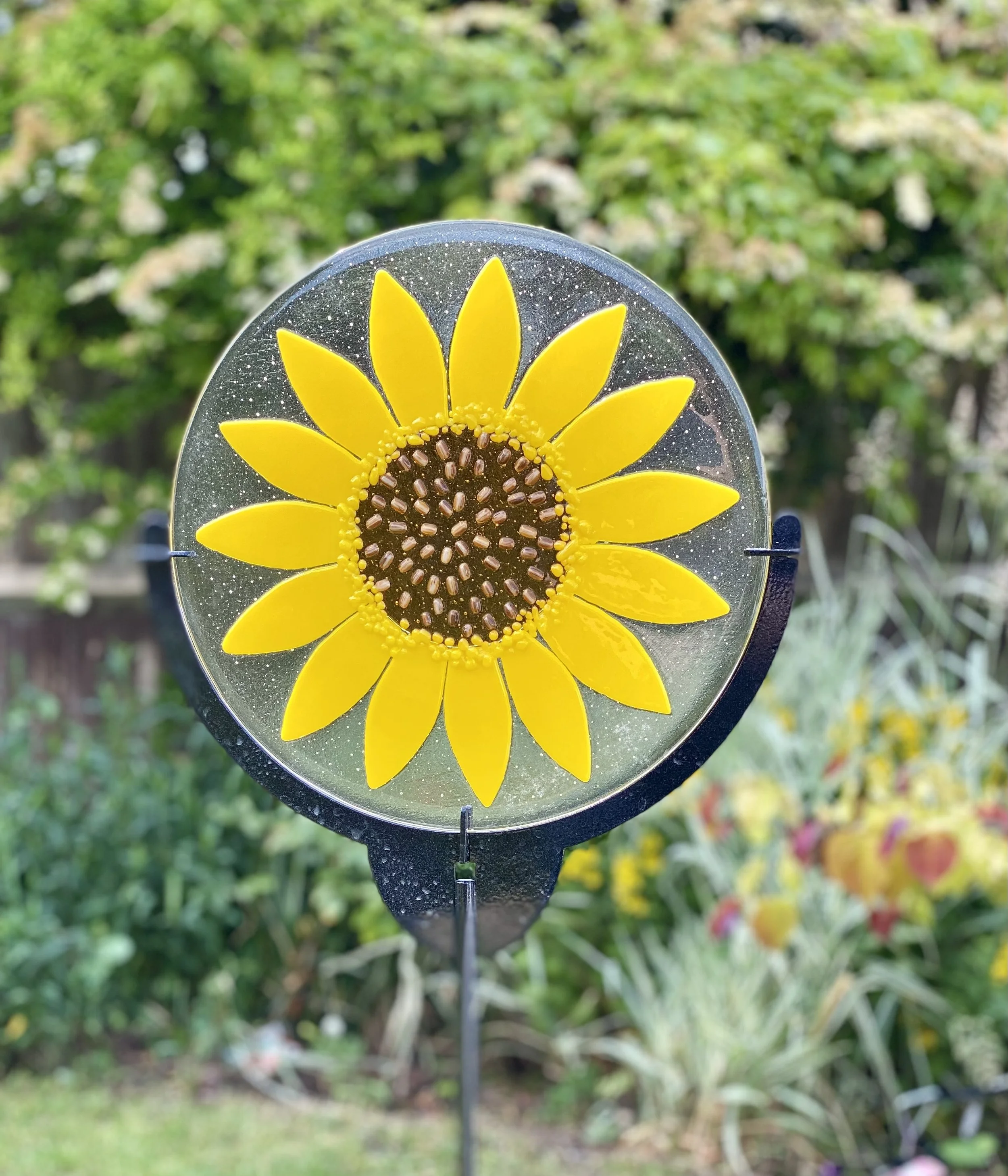 Sunflower garden lollipop