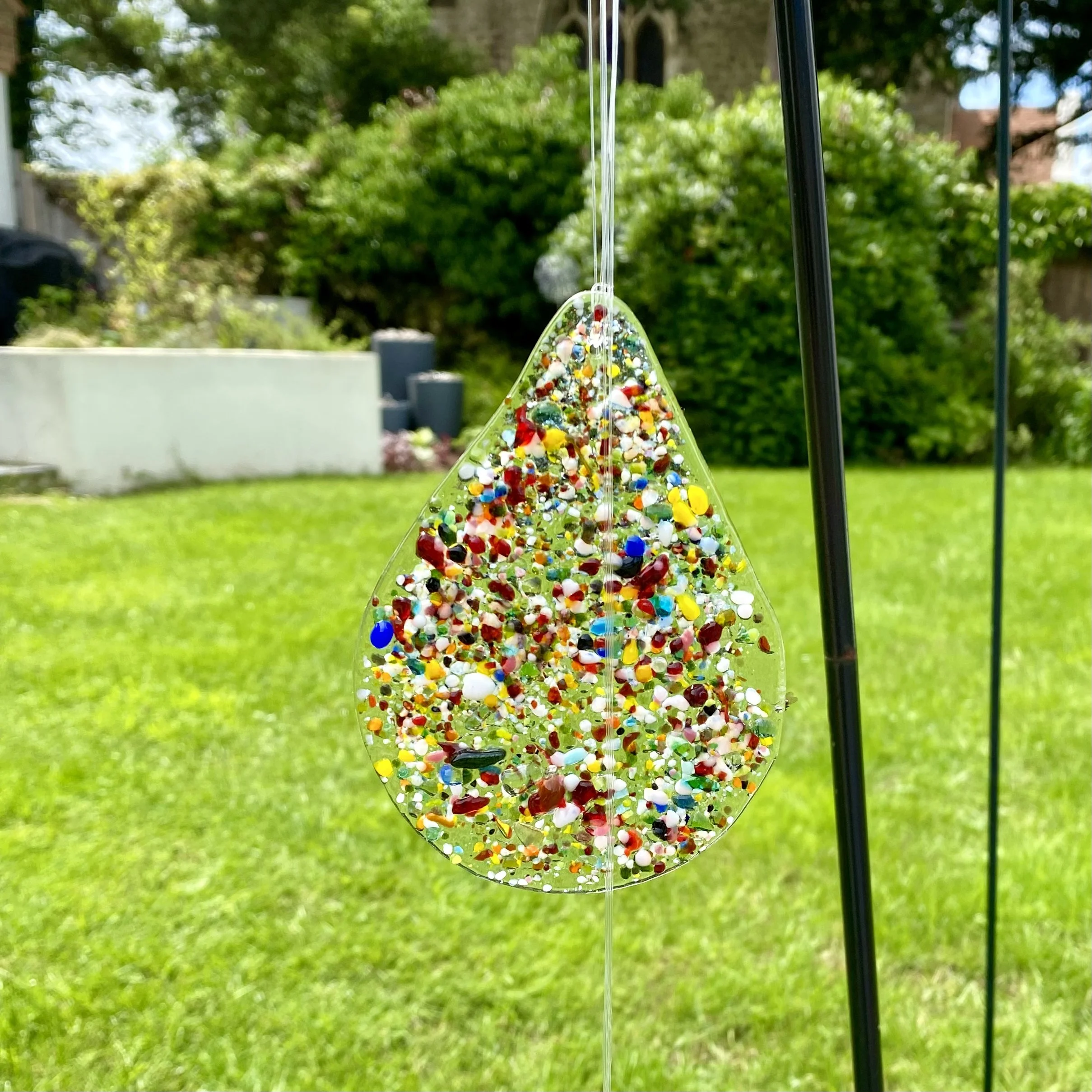Small Multi-coloured Raindrop