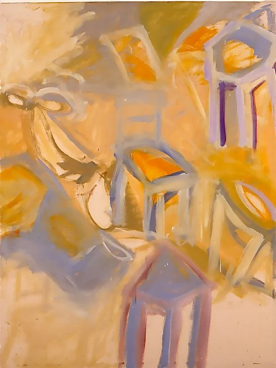 Öl auf Leinwand 37