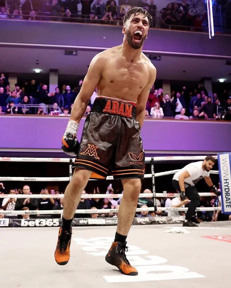 @adam.azim1 | Circa 2023
Nike Wrestling boots airbrushed in a bold orange ombr&eacute;.
Finished with a bespoke hand-crafted insignia, stitched straight into the upper and set with orange crystals.
Clean. Sharp. Built for impact.

#ArtOfWarStudio #Ad