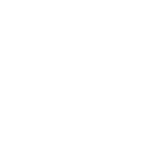 A black circle with a white outline containing a white right-pointing triangle, resembling a 'play' button icon.
