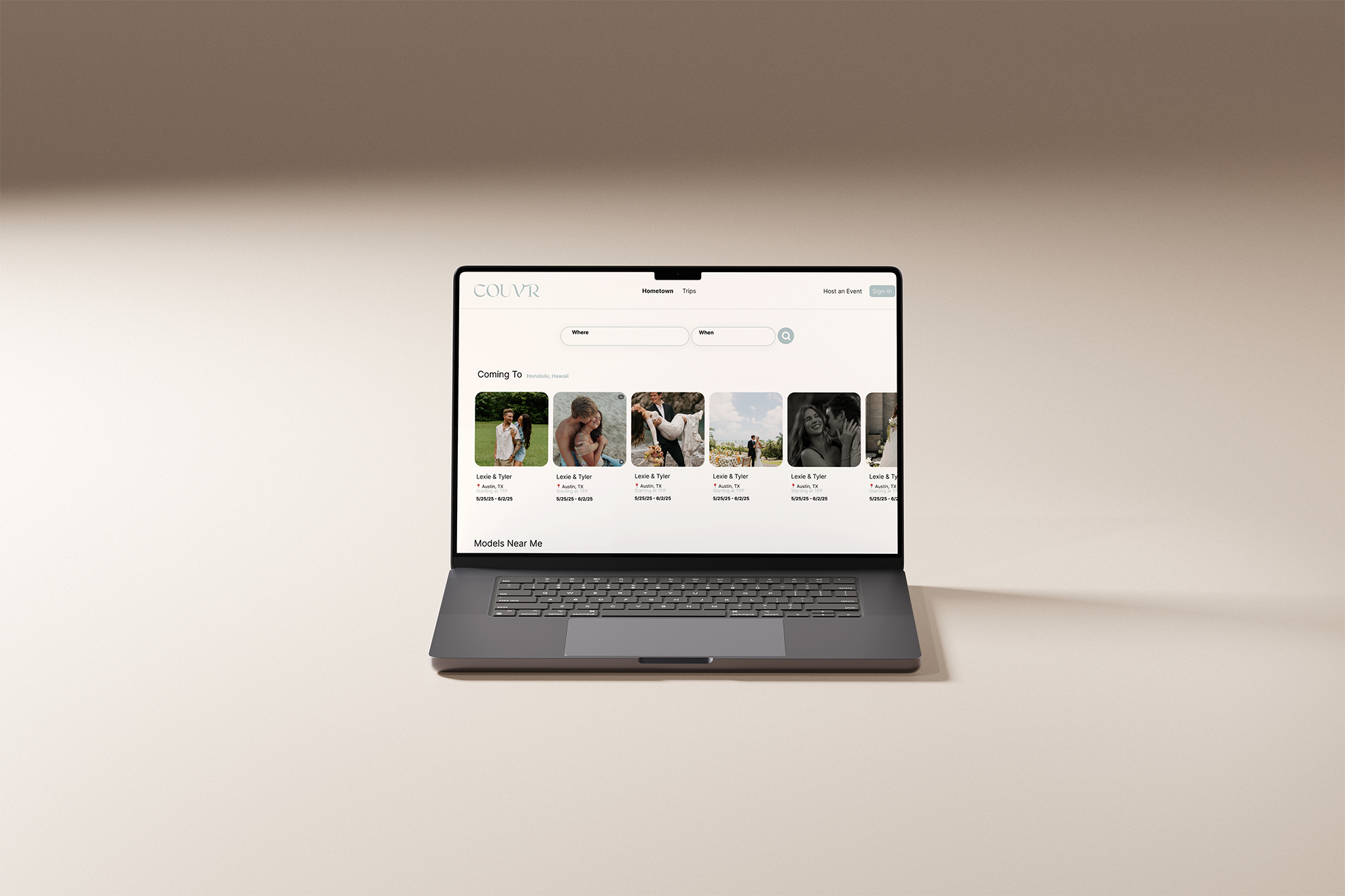 Search by date &amp; location