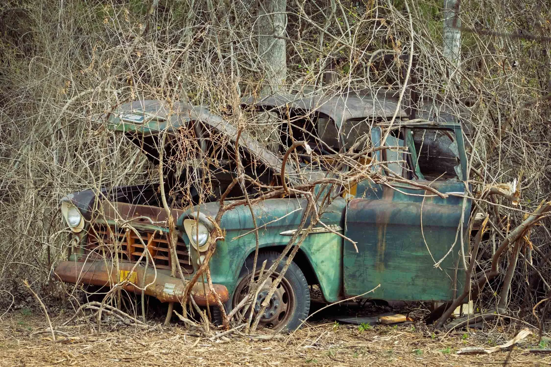 Brush Truck 01, [Fine Art America, Redbubble]