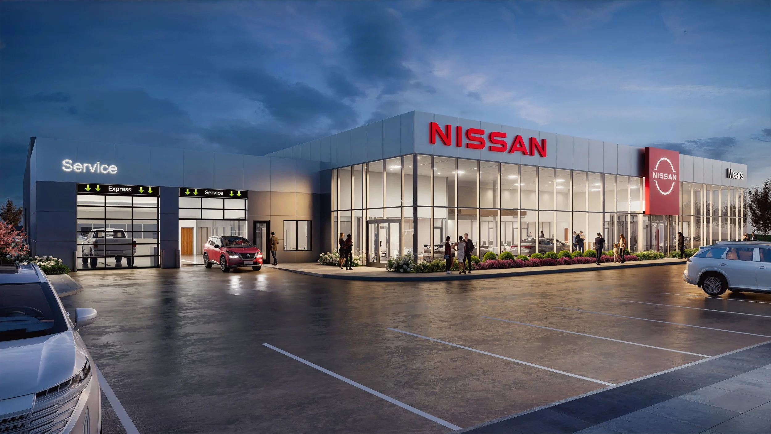 Mears Nissan Dealership and Service Center