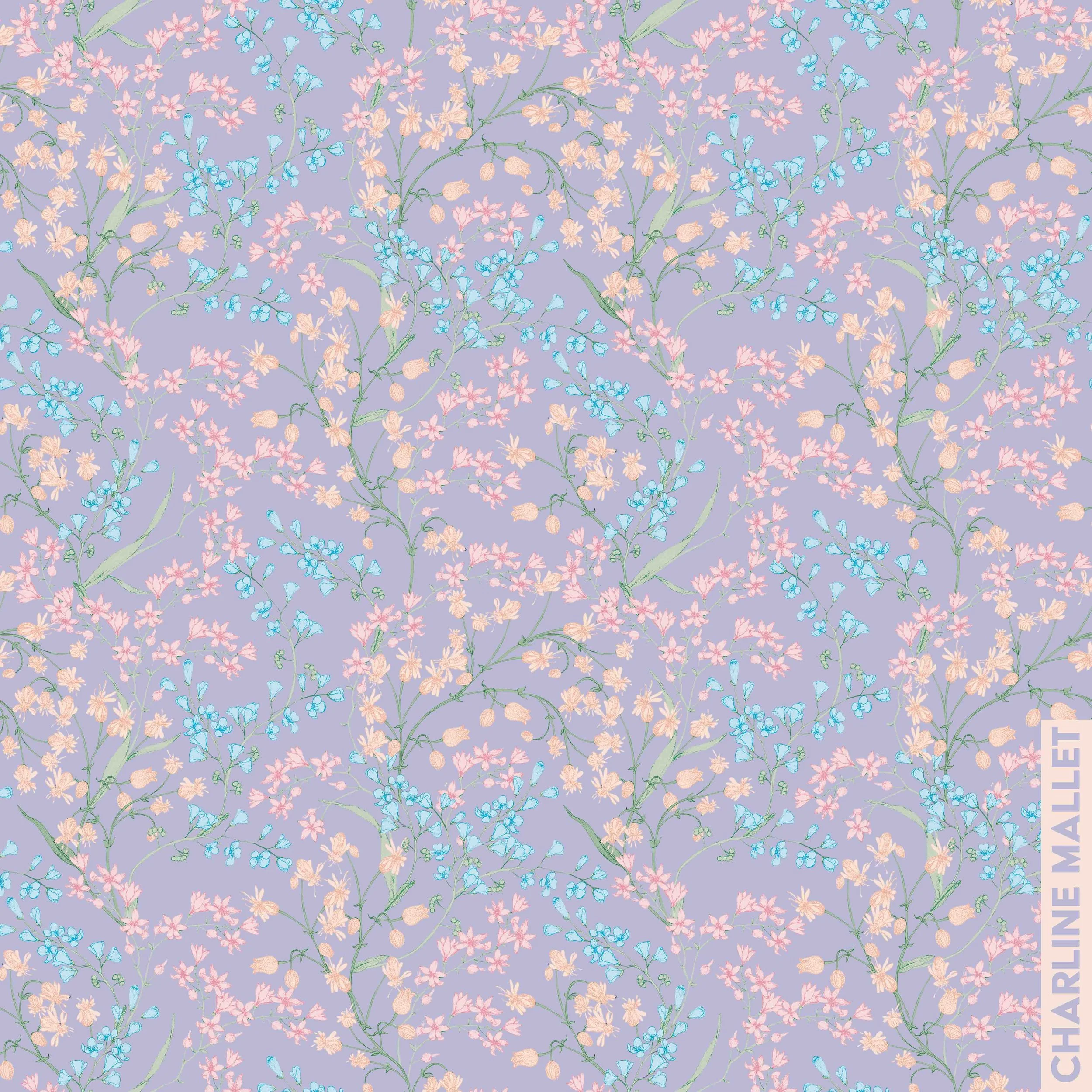 Bouquet arabesque - Violet