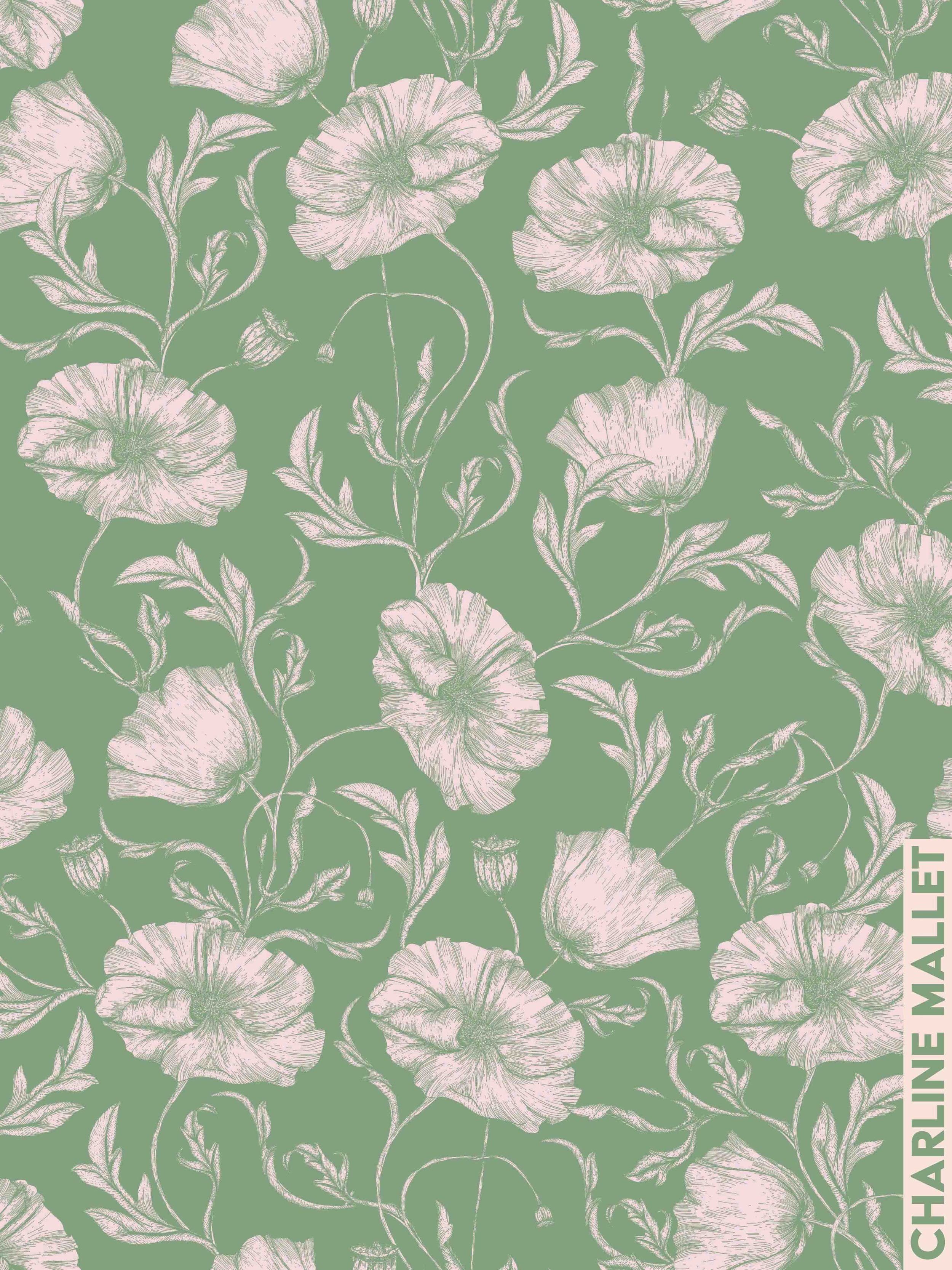 Coquelicot - Vert