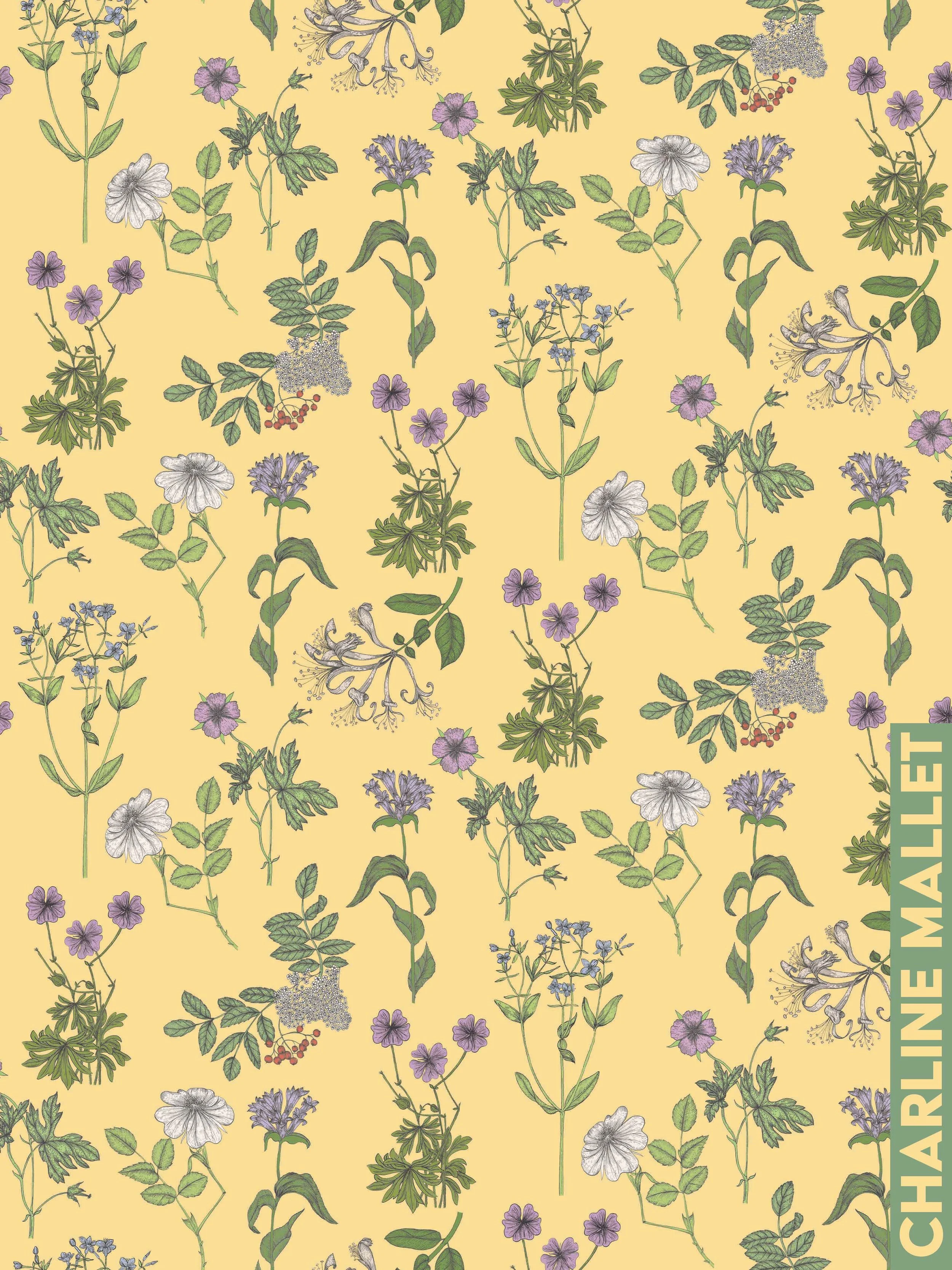 Herbier - Jaune