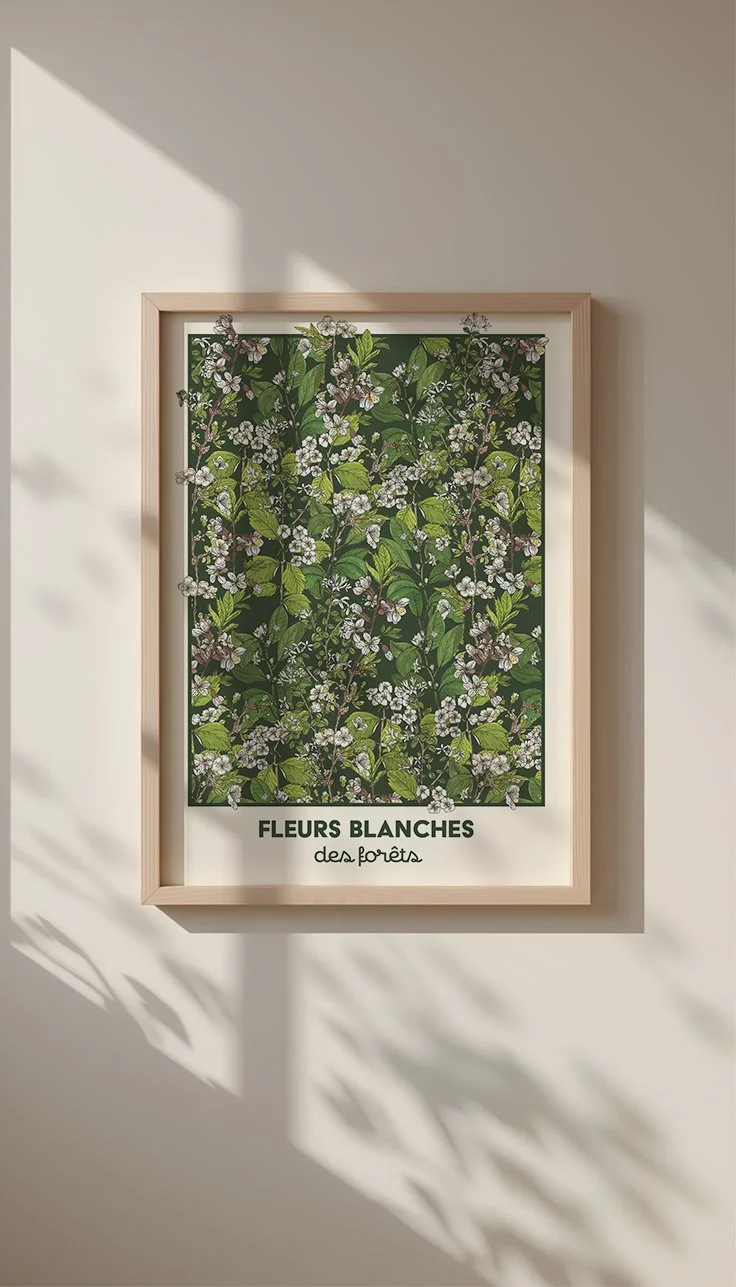 Fleurs blanches des forêts