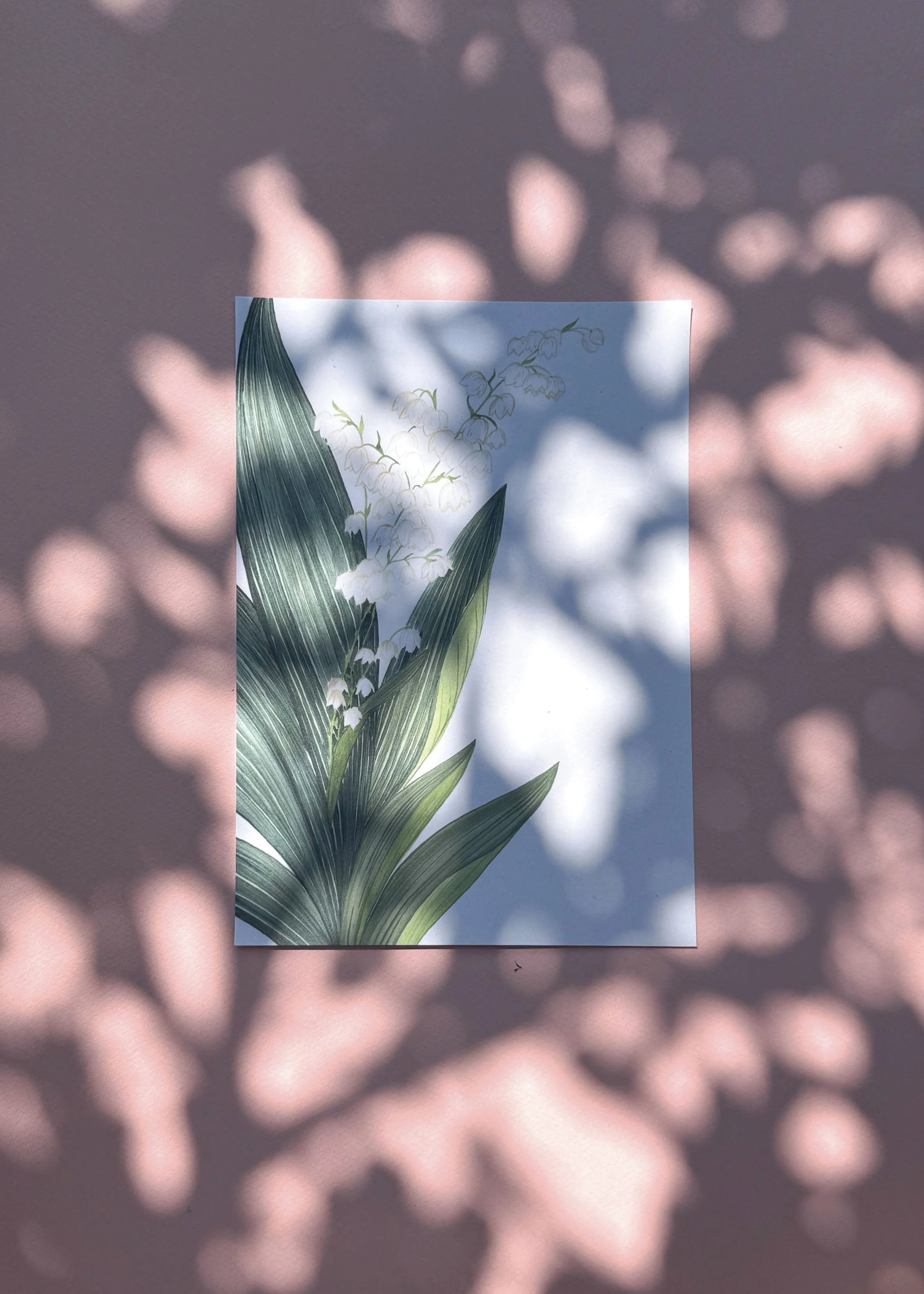 Muguet - Tirage d'art A5
