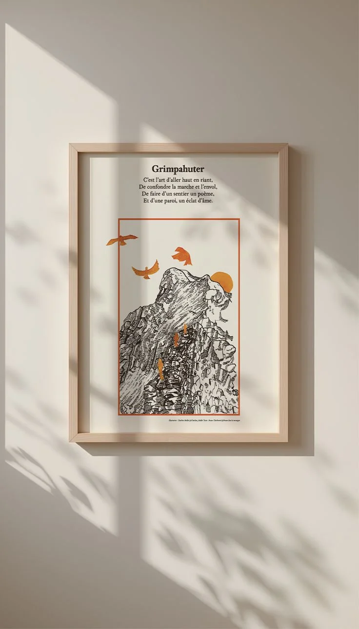 Grimpahuter - Affiche A3