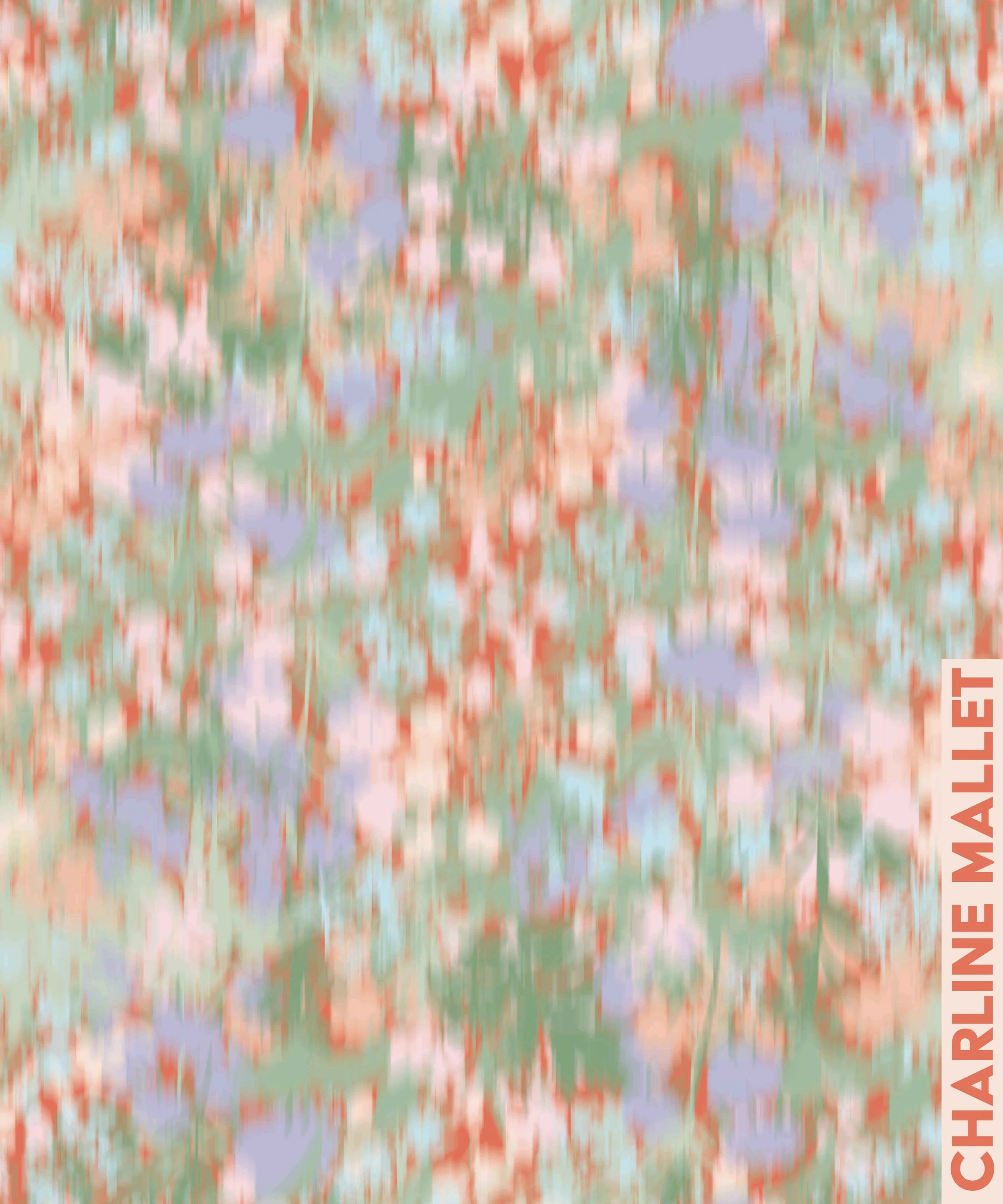 Fleurs des champs - Abstrait - Orange