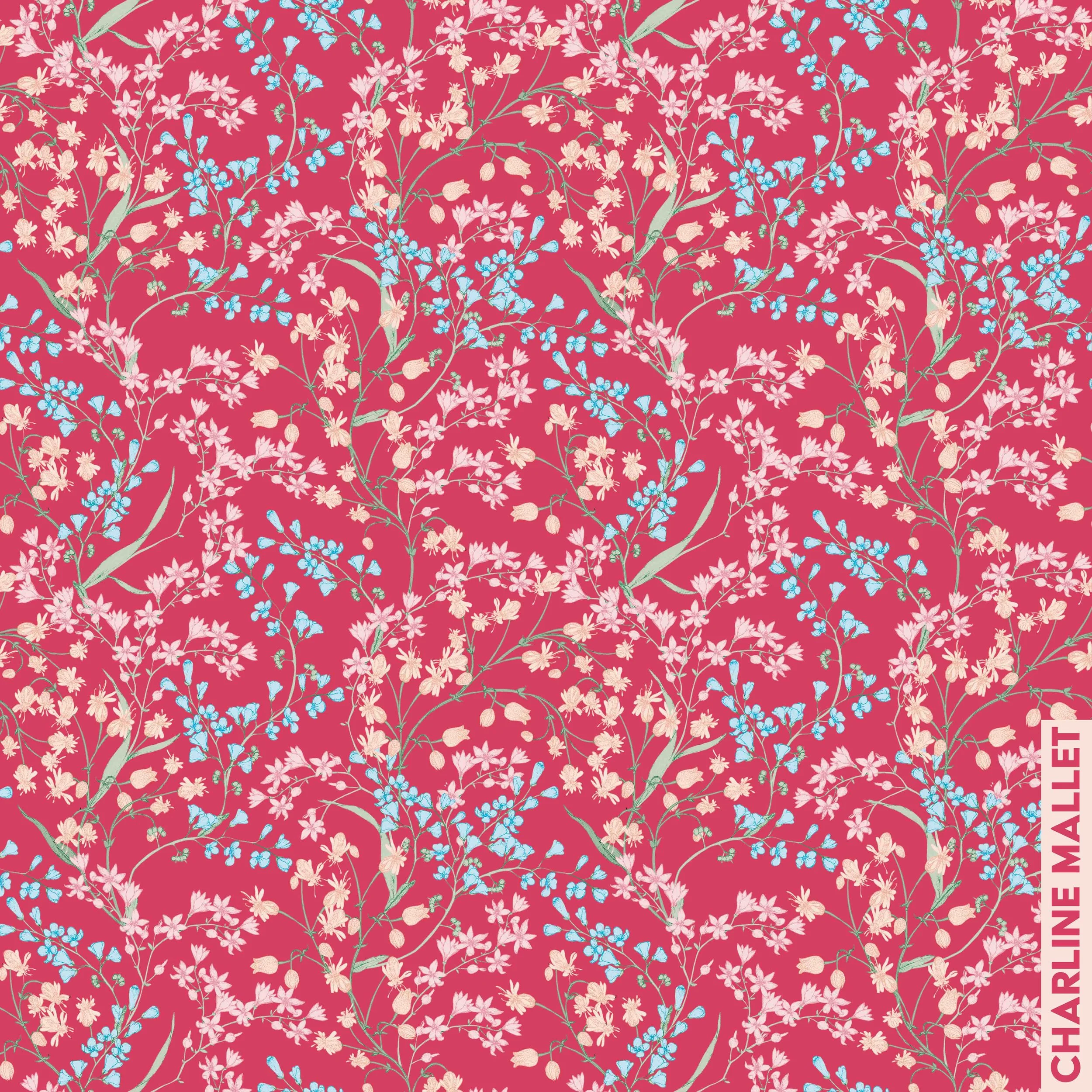 Bouquet arabesque - Rouge